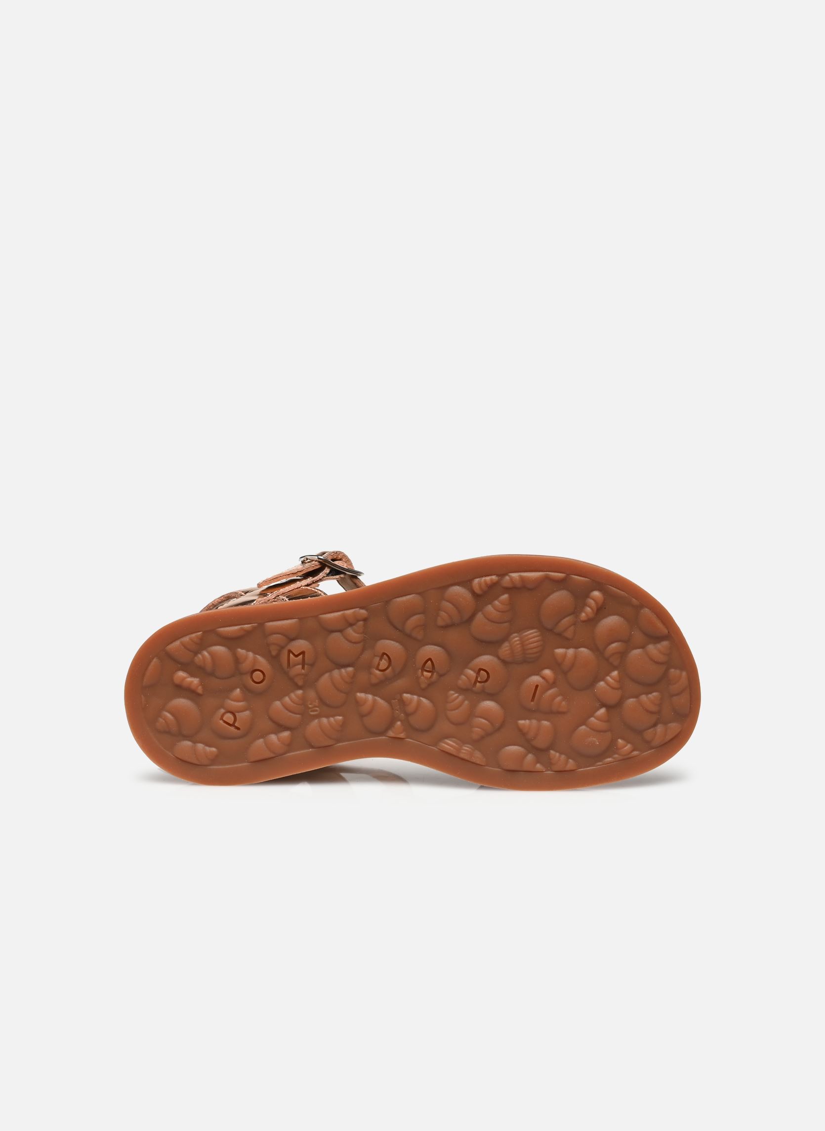 Sandales Plagette Frizz fille rose Pom d Api Sandales Plagette Frizz fille rose CUIVRE 2