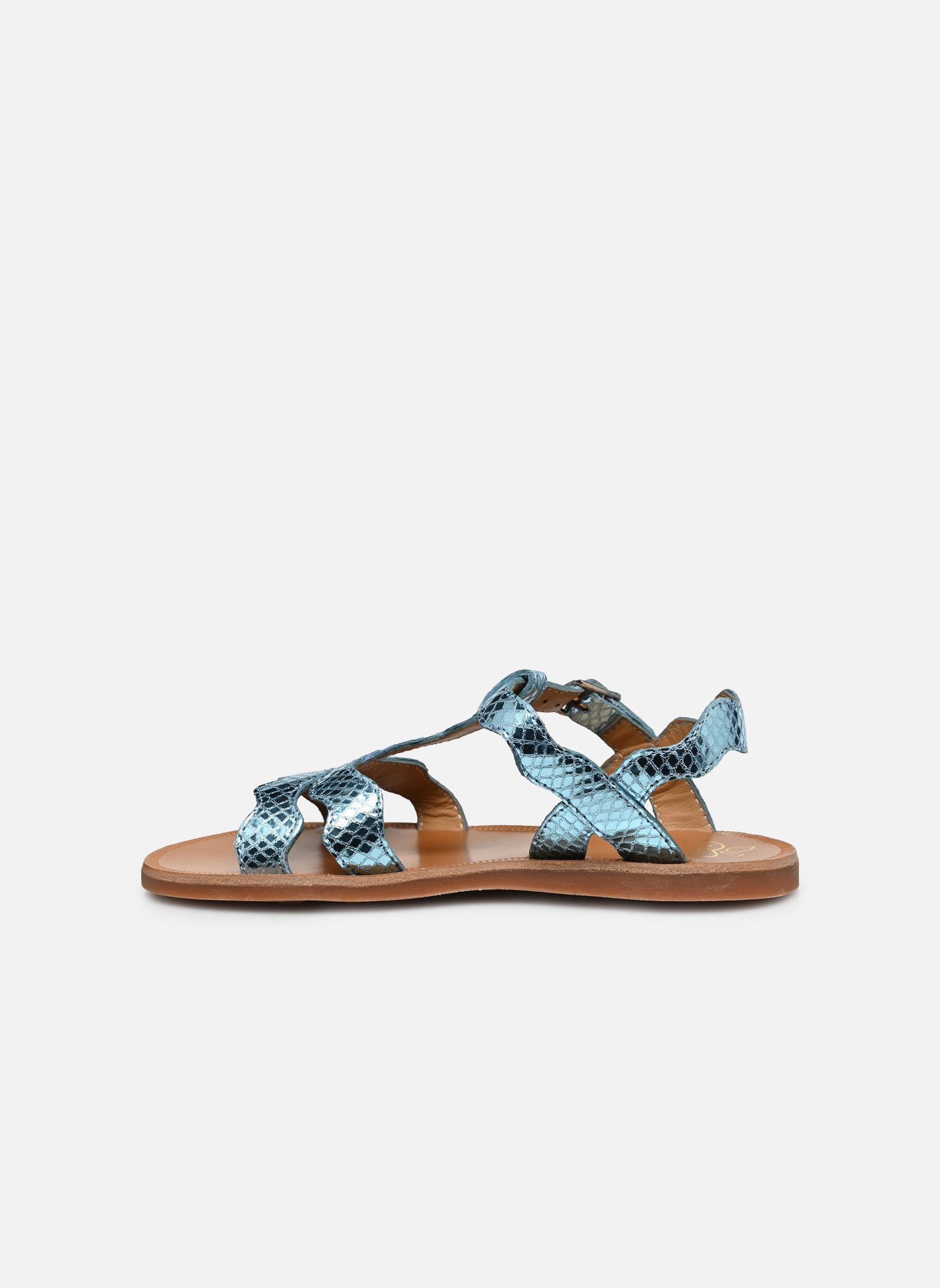 Sandalen Plagette Frizz mädchen blau Pom d Api Sandalen Plagette Frizz mädchen blau ALGA