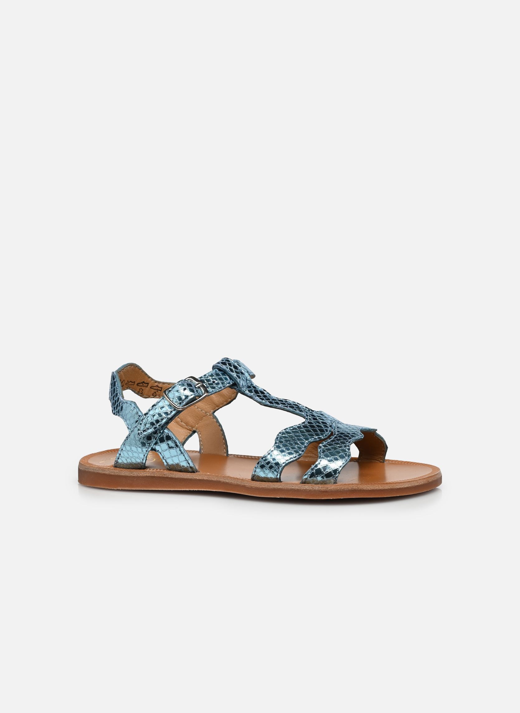 Sandalen Plagette Frizz mädchen blau Pom d Api Sandalen Plagette Frizz mädchen blau ALGA