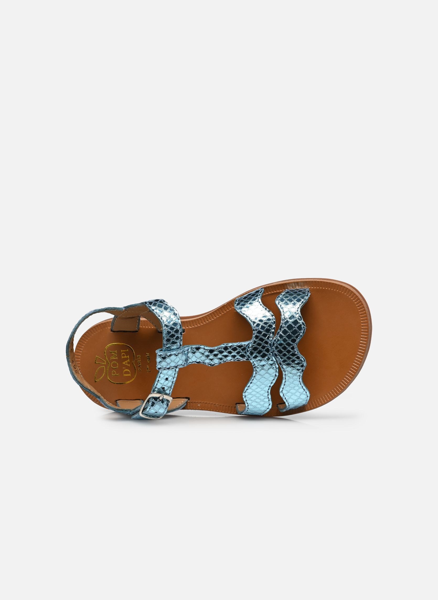Sandalen Plagette Frizz mädchen blau Pom d Api Sandalen Plagette Frizz mädchen blau ALGA