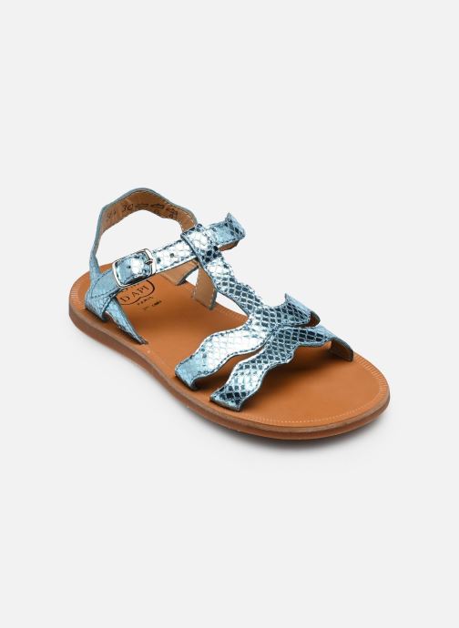 Pom d Api Sandalen Plagette Frizz mädchen blau