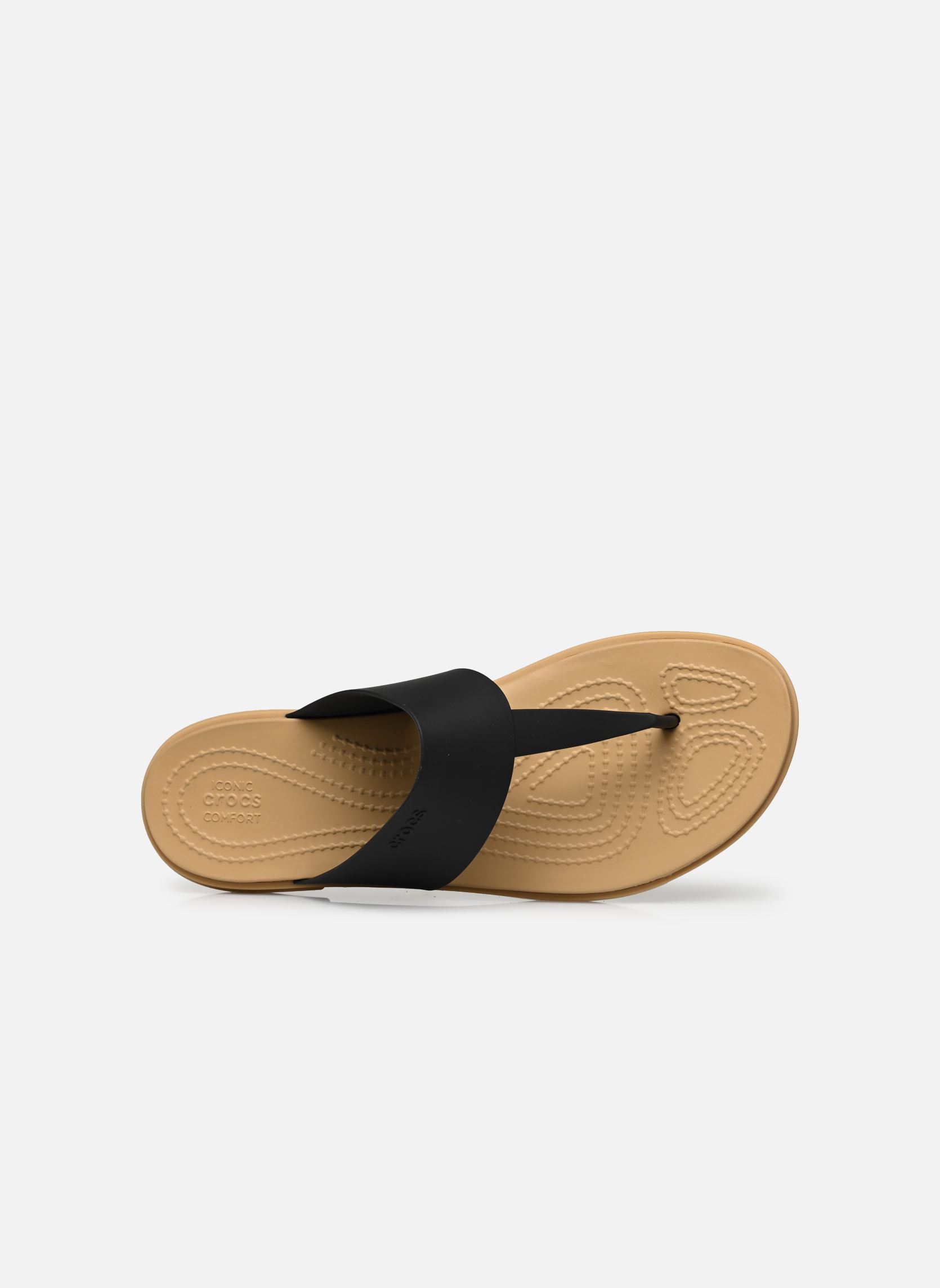 Flip-Flops Crocs Tulum Flip W Blk/Tan damen schwarz Crocs Flip-Flops Crocs Tulum Flip W Blk/Tan damen schwarz BLACK/TAN