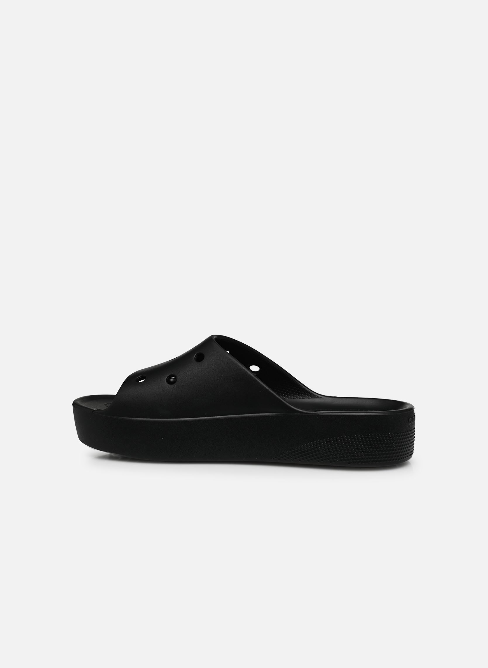 Pantoletten Classic Platform Slide Blk damen schwarz Crocs Pantoletten Classic Platform Slide Blk damen schwarz Black