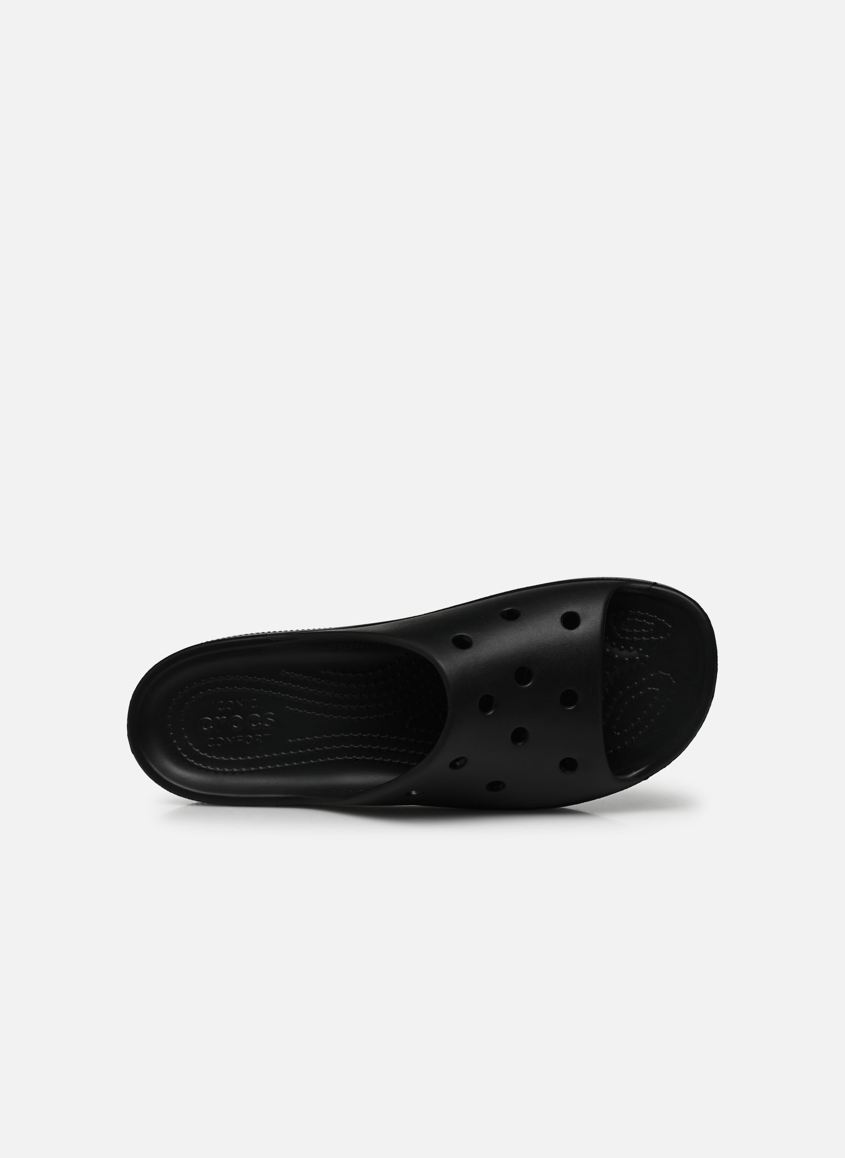Pantoletten Classic Platform Slide Blk damen schwarz Crocs Pantoletten Classic Platform Slide Blk damen schwarz Black
