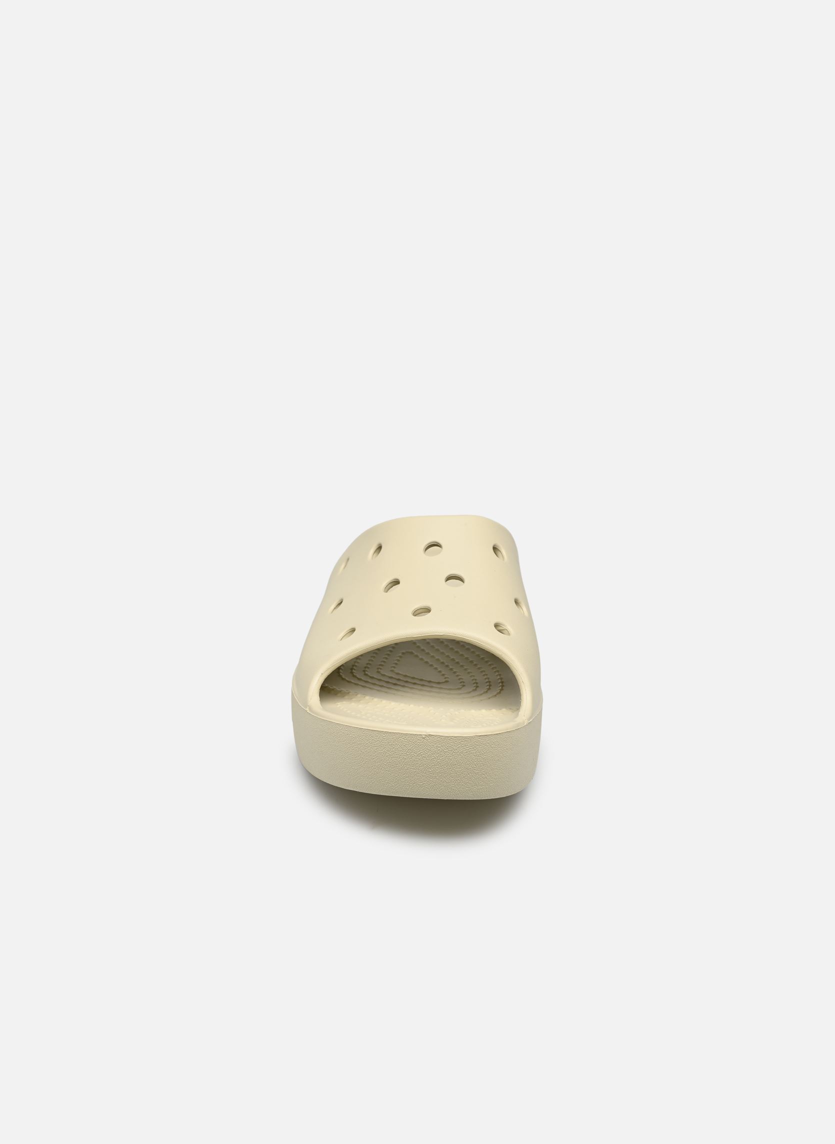 Mules Classic Platform Slide Bone femme beige Crocs Mules Classic Platform Slide Bone femme beige Bone