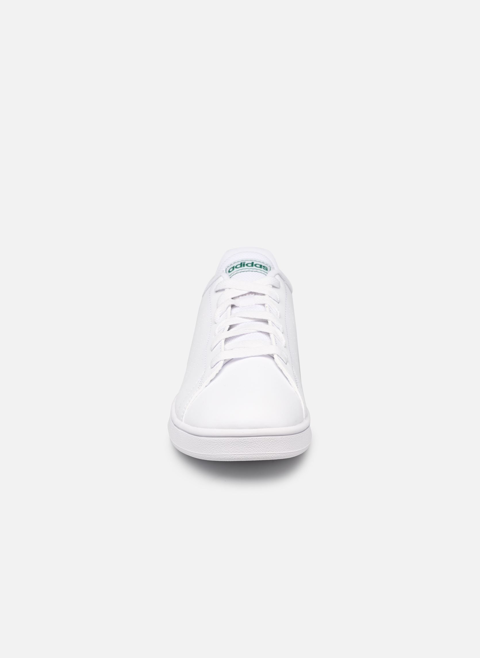 Niedrige Sneaker Advantage K weiß adidas sportswear Niedrige Sneaker Advantage K weiß FTWWHTGREENCBLACK