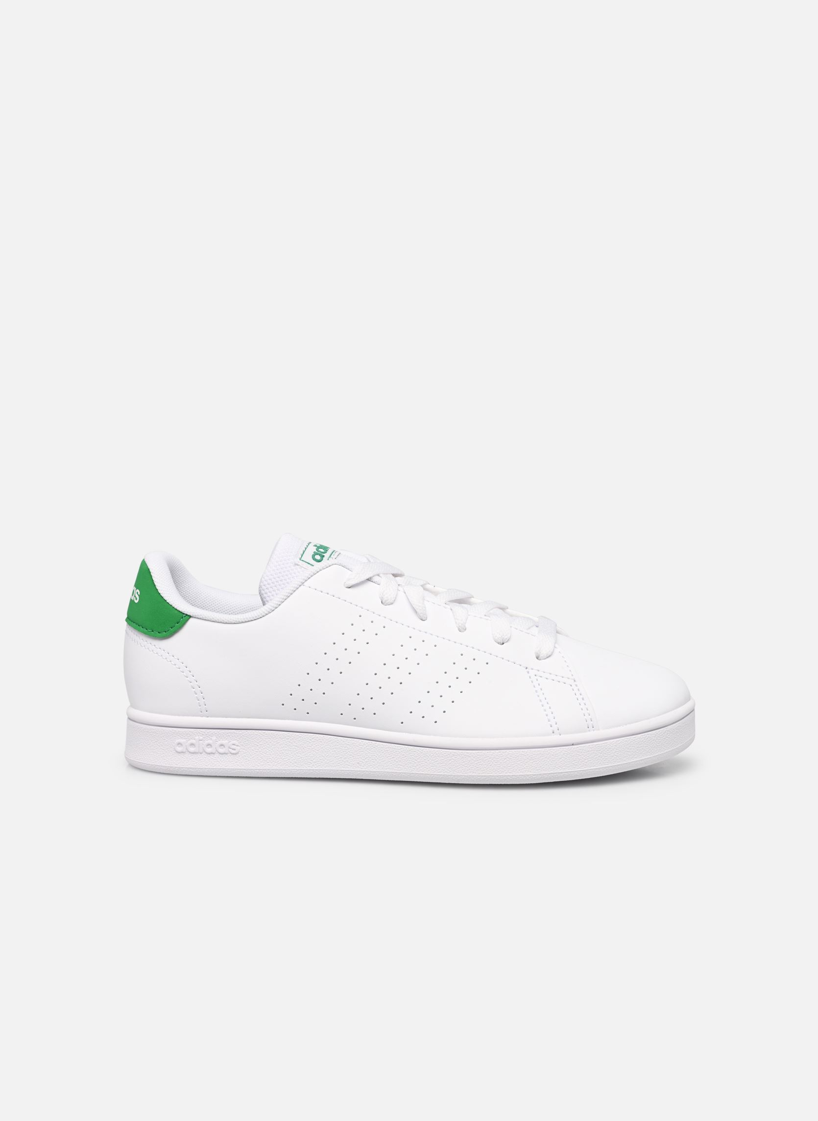 Niedrige Sneaker Advantage K weiß adidas sportswear Niedrige Sneaker Advantage K weiß FTWWHTGREENCBLACK