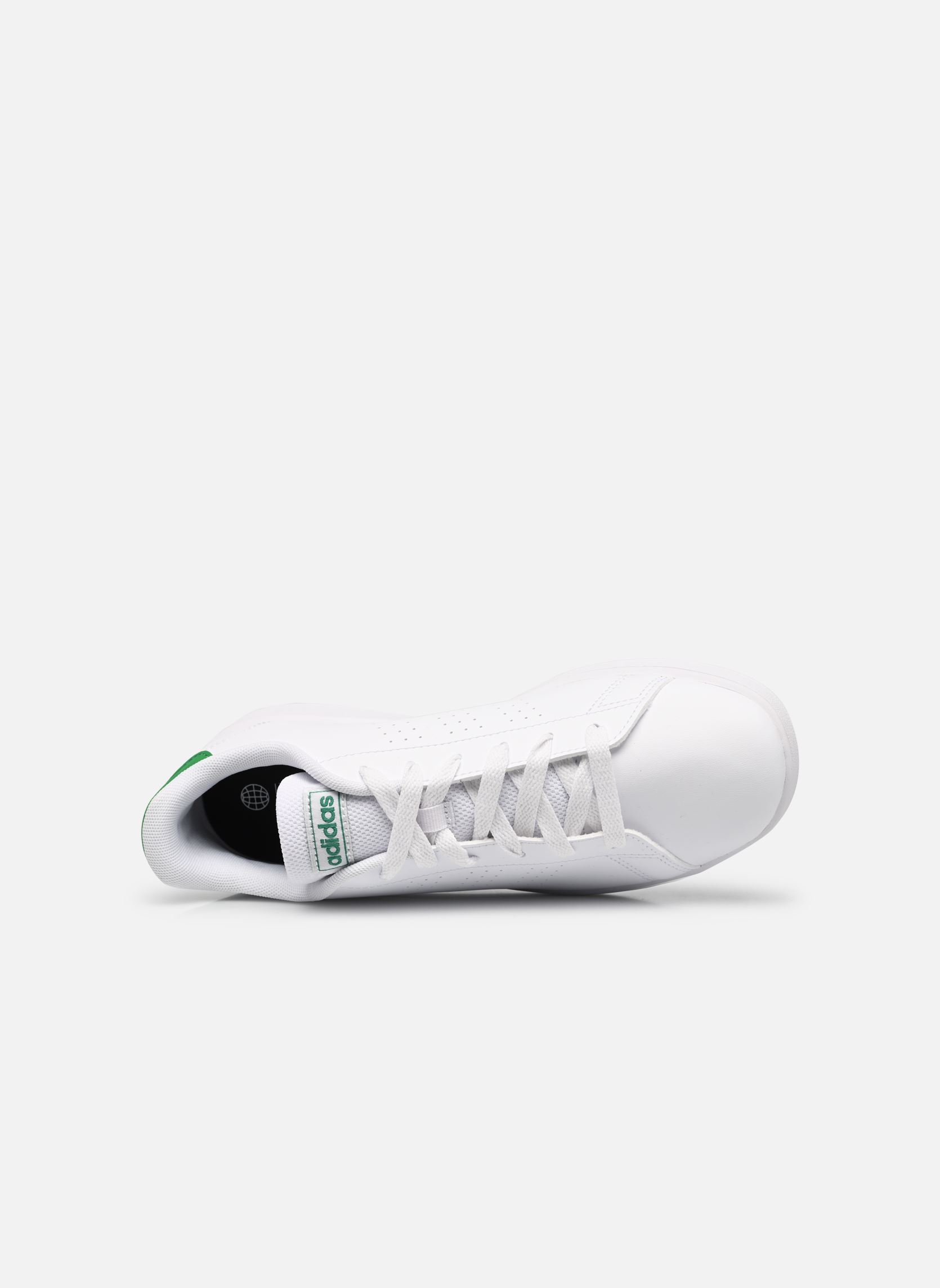 Niedrige Sneaker Advantage K weiß adidas sportswear Niedrige Sneaker Advantage K weiß FTWWHTGREENCBLACK