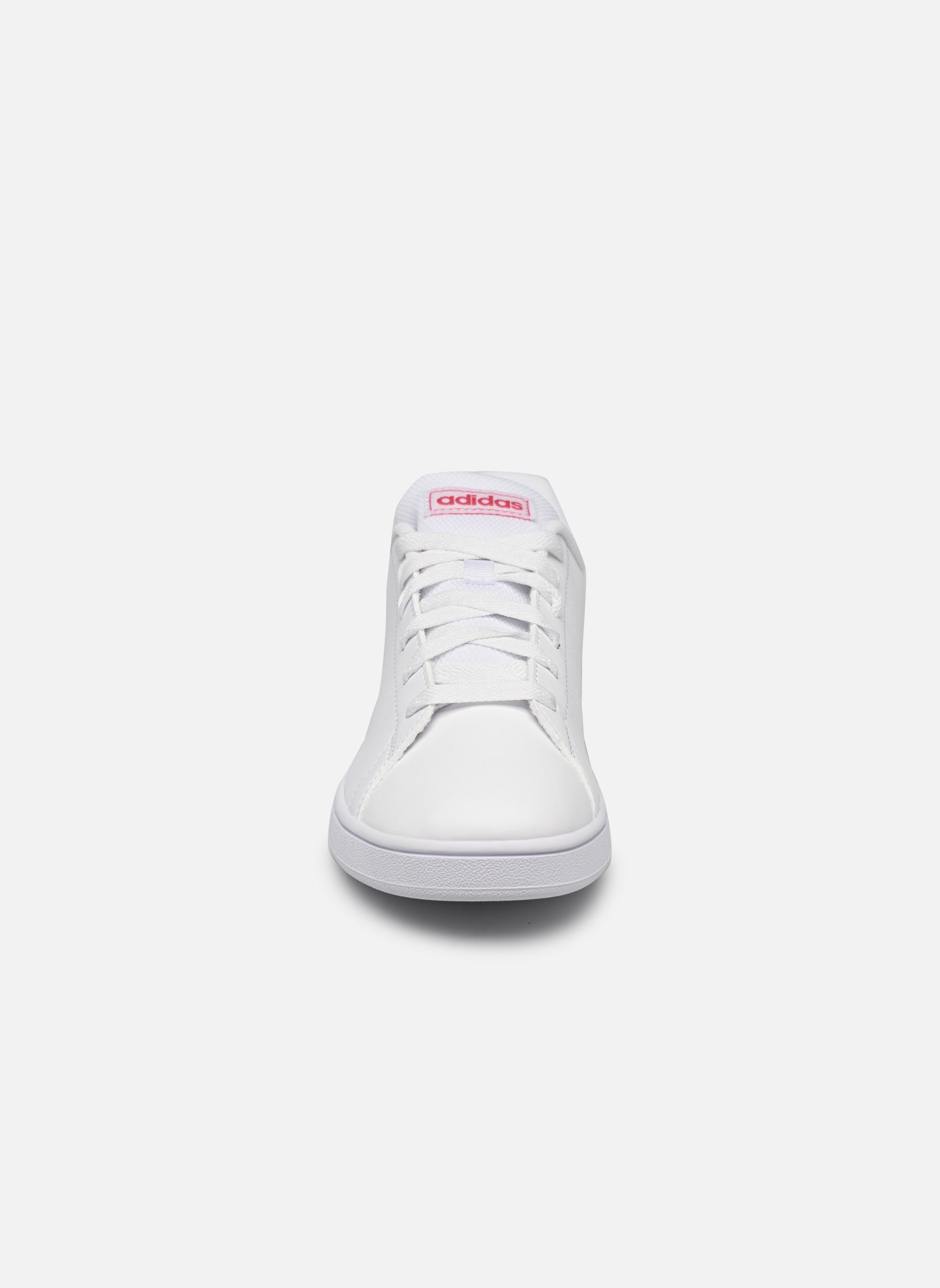 Niedrige Sneaker Advantage K mädchen weiß adidas sportswear Niedrige Sneaker Advantage K mädchen weiß FTWWHTREAPNKCBLACK