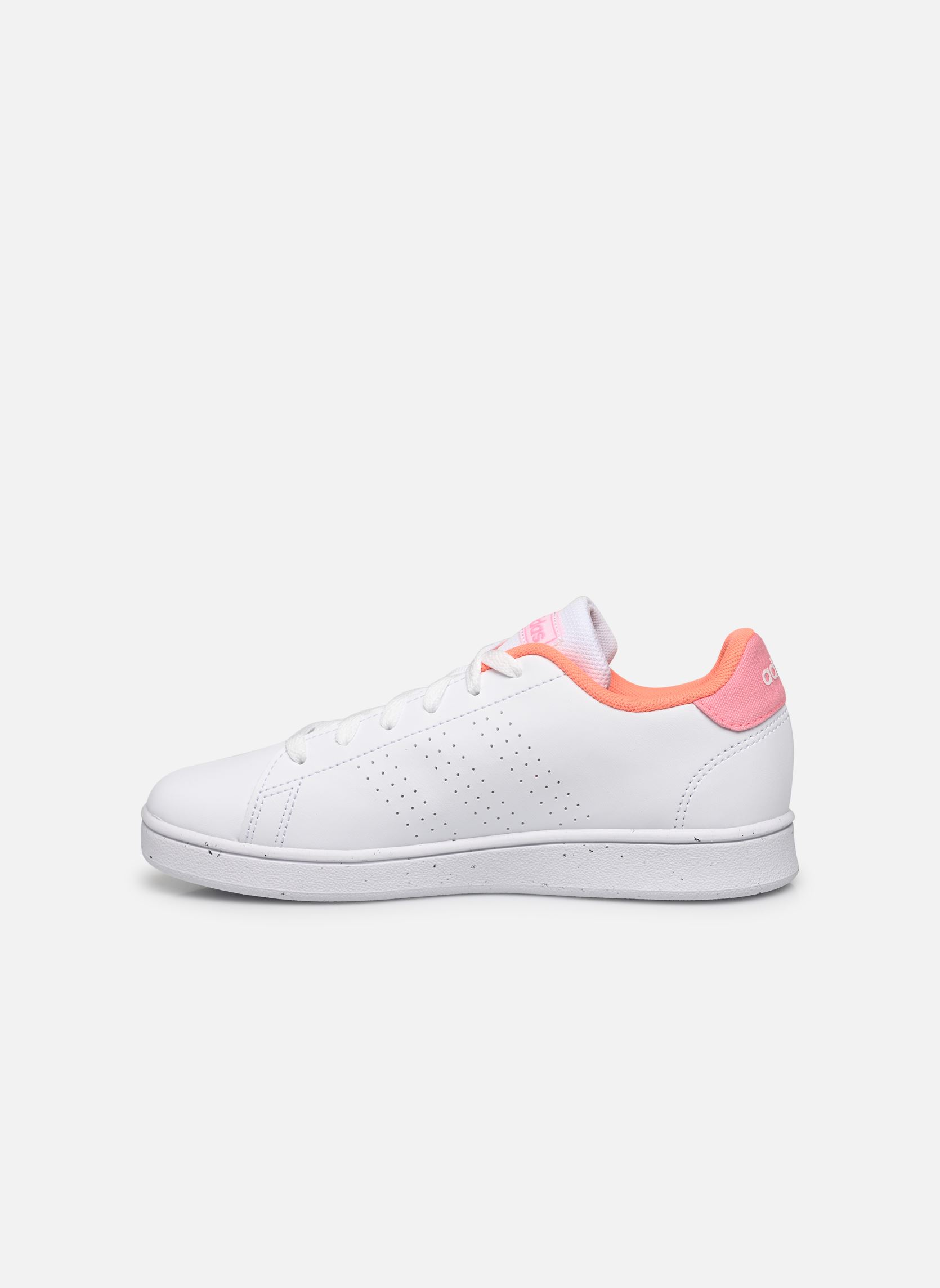 Niedrige Sneaker Advantage K mädchen weiß adidas sportswear Niedrige Sneaker Advantage K mädchen weiß FTWWHT/FTWWHT/SCRORA
