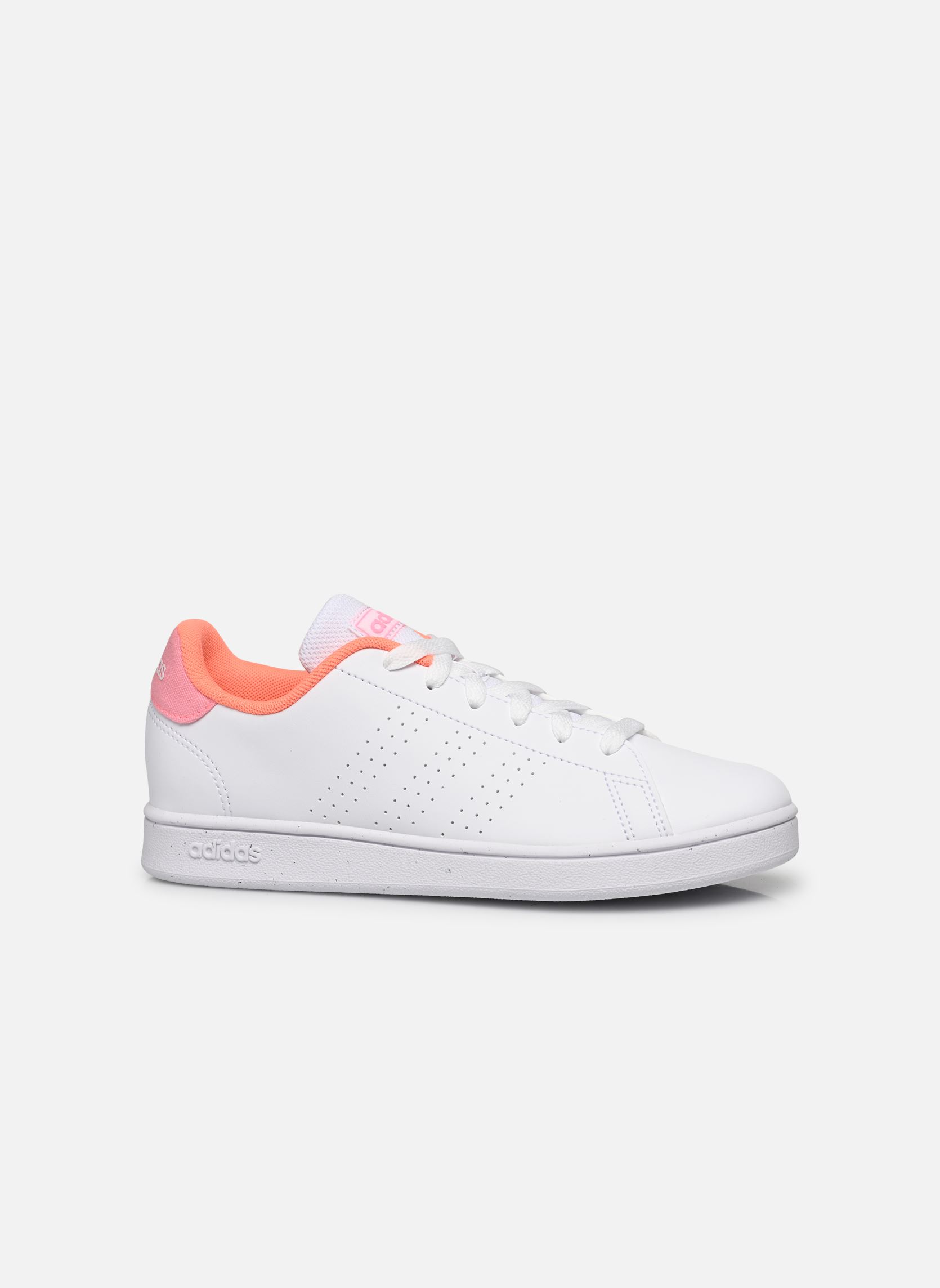 Niedrige Sneaker Advantage K mädchen weiß adidas sportswear Niedrige Sneaker Advantage K mädchen weiß FTWWHT/FTWWHT/SCRORA