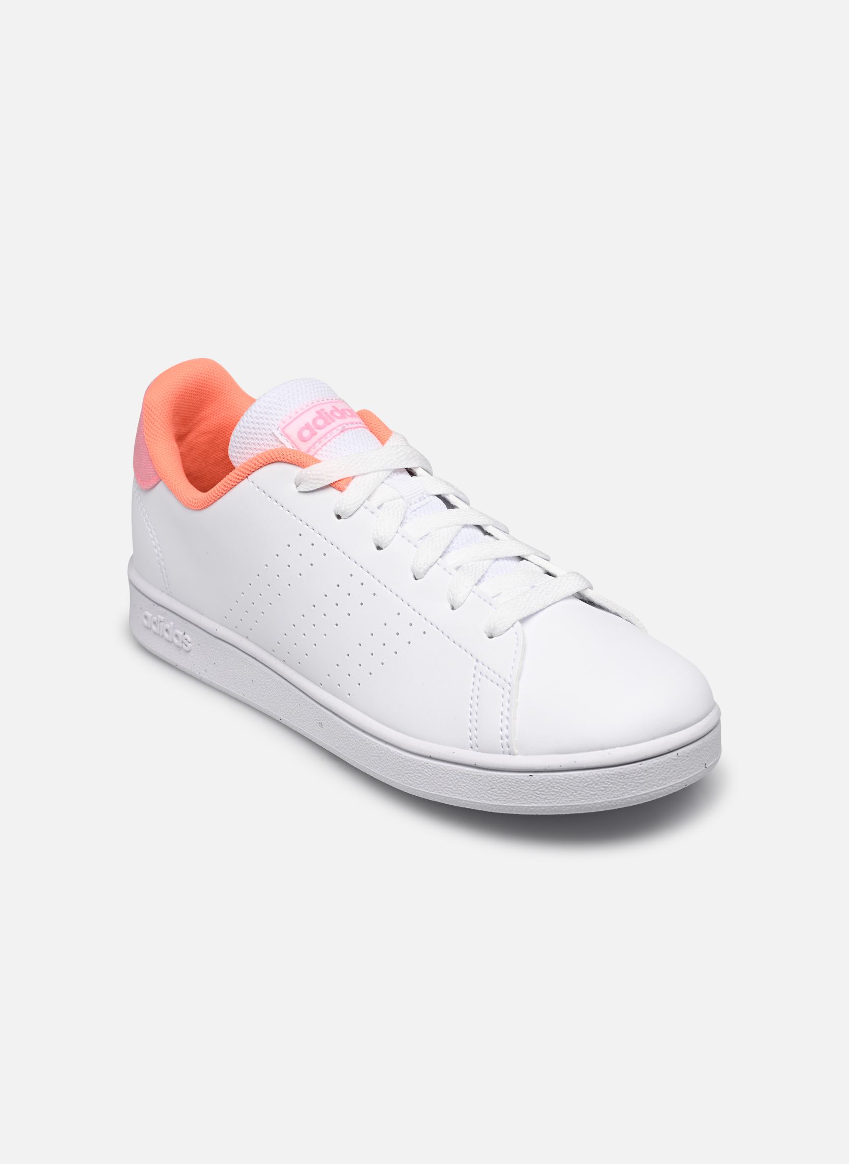 Niedrige Sneaker Advantage K mädchen weiß adidas sportswear Niedrige Sneaker Advantage K mädchen weiß FTWWHT/FTWWHT/SCRORA