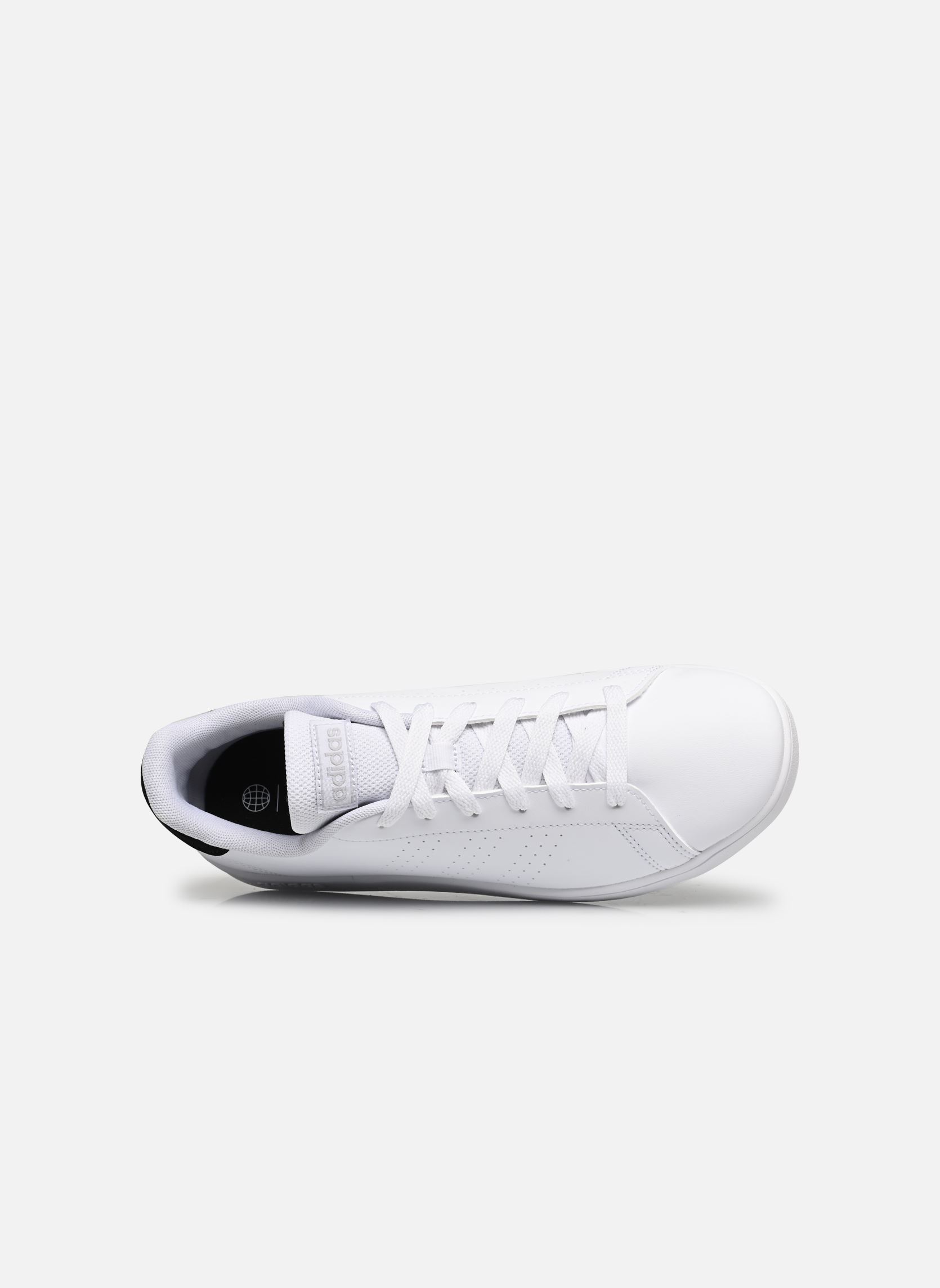 Baskets basses Advantage K blanc adidas sportswear Baskets basses Advantage K blanc FTWWHT/CBLACK/SILVMT