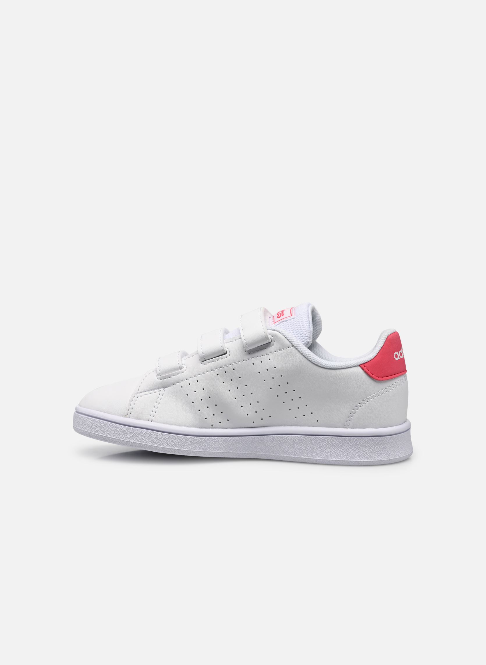 Baskets basses Advantage Cf C fille blanc adidas sportswear Baskets basses Advantage Cf C fille blanc FTWWHT/REAPNK/CBLACK