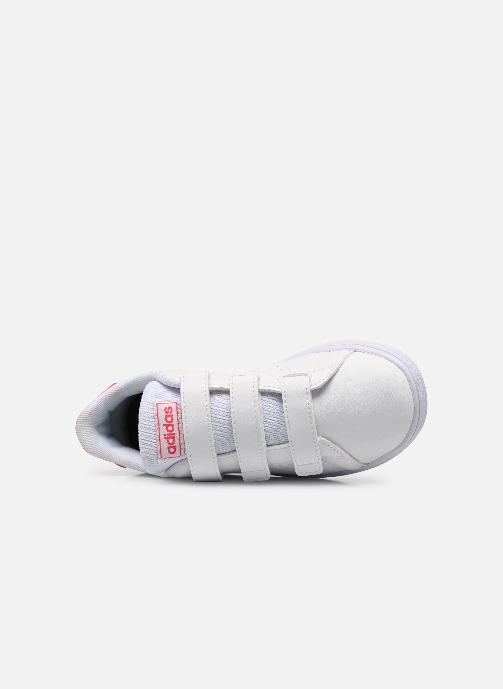 Baskets basses Advantage Cf C fille blanc adidas sportswear Baskets basses Advantage Cf C fille blanc FTWWHT/REAPNK/CBLACK