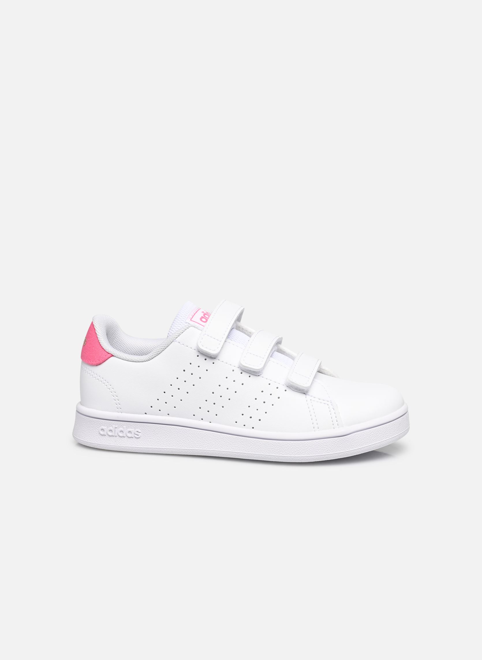 Baskets basses Advantage Cf C fille blanc adidas sportswear Baskets basses Advantage Cf C fille blanc FTWWHT/PULMAG/WONQUA