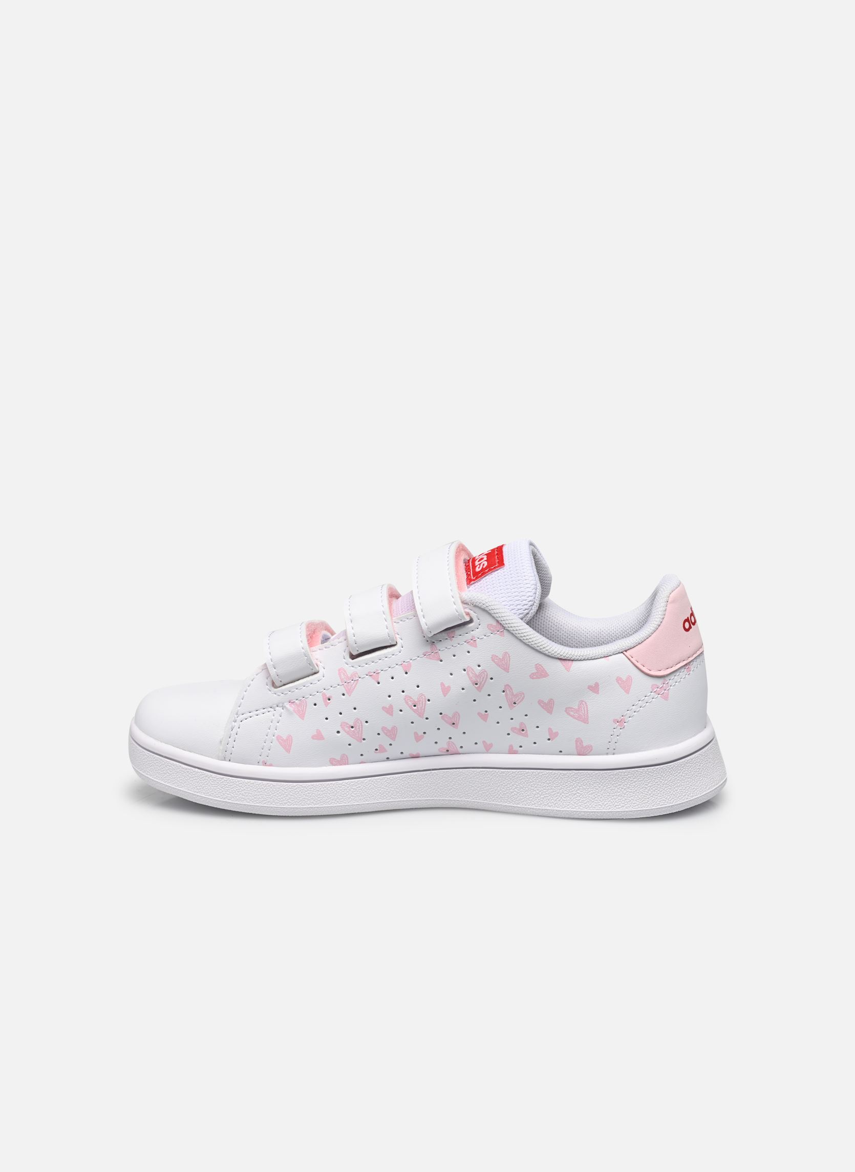 Niedrige Sneaker Advantage Cf C mädchen weiß adidas sportswear Niedrige Sneaker Advantage Cf C mädchen weiß FTWWHT/CLPINK/BETSCA