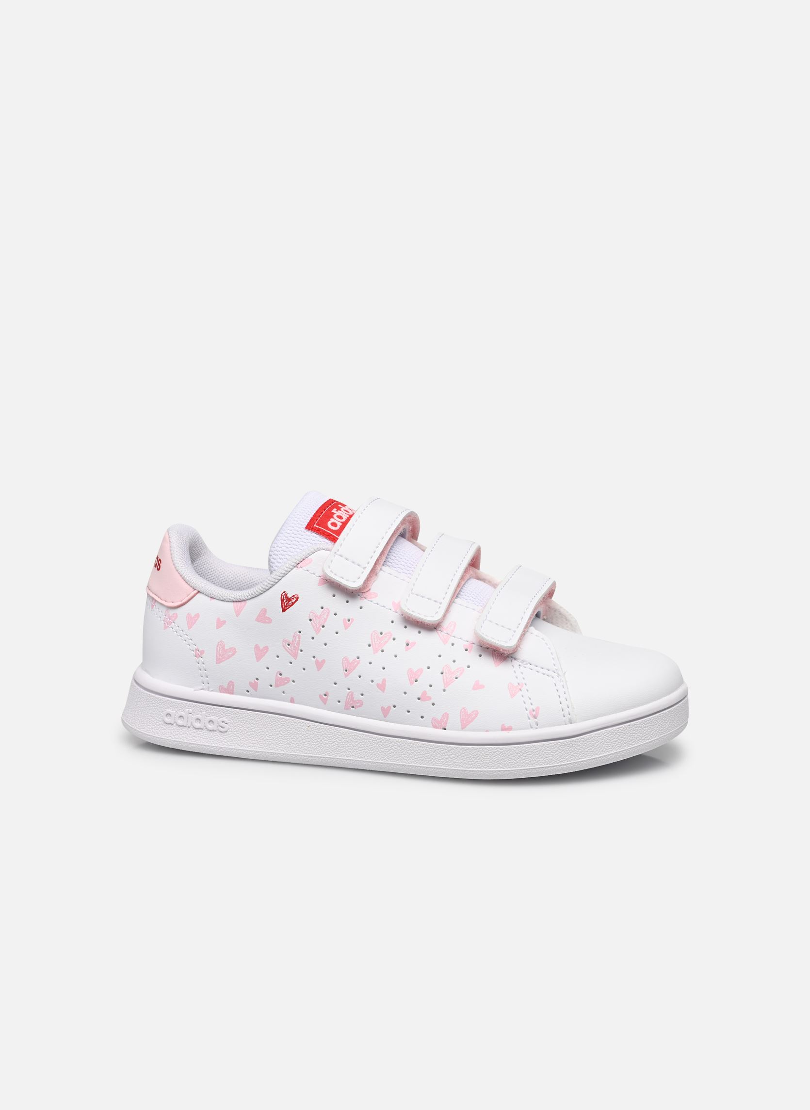 Niedrige Sneaker Advantage Cf C mädchen weiß adidas sportswear Niedrige Sneaker Advantage Cf C mädchen weiß FTWWHT/CLPINK/BETSCA