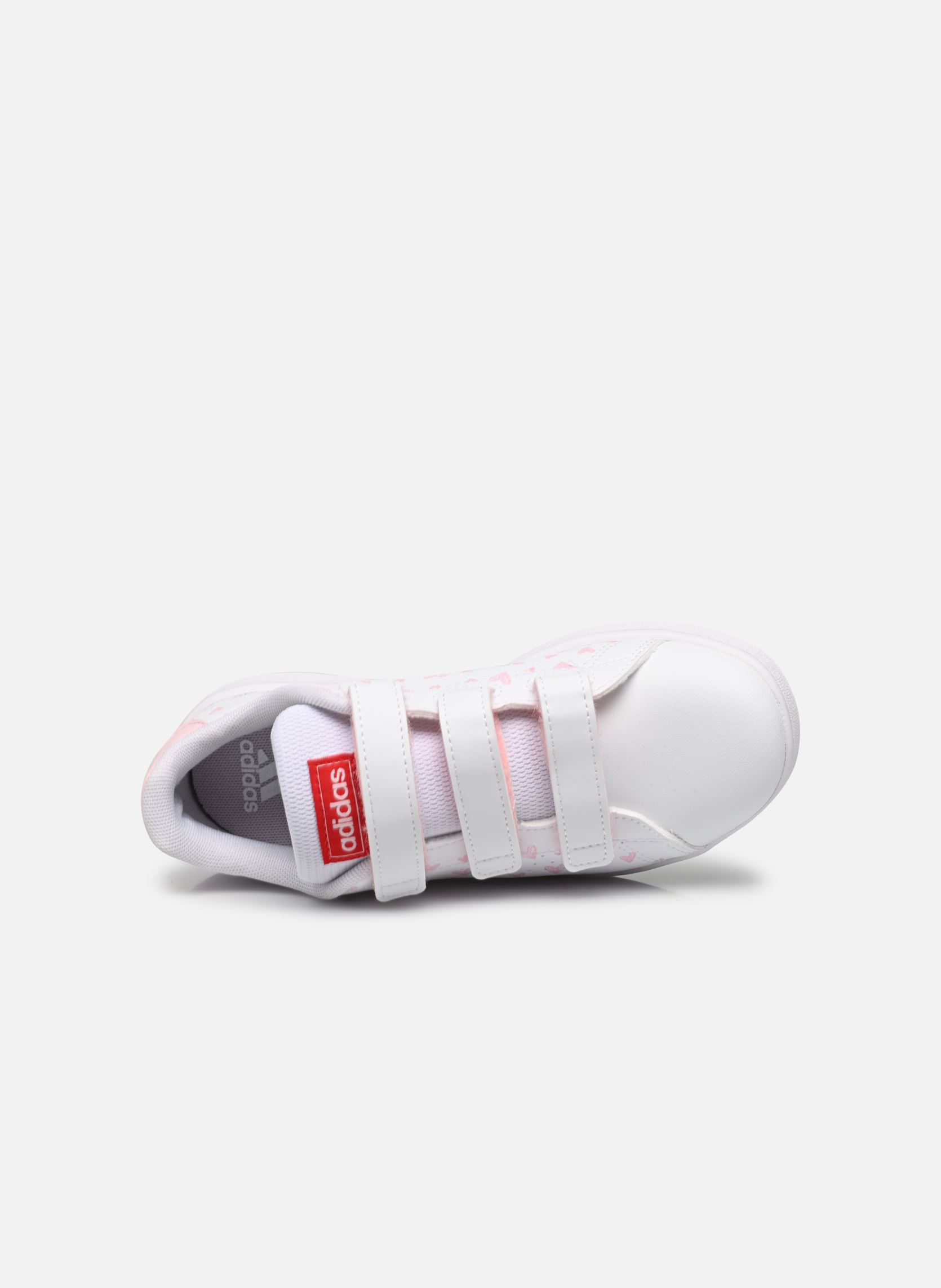 Niedrige Sneaker Advantage Cf C mädchen weiß adidas sportswear Niedrige Sneaker Advantage Cf C mädchen weiß FTWWHT/CLPINK/BETSCA