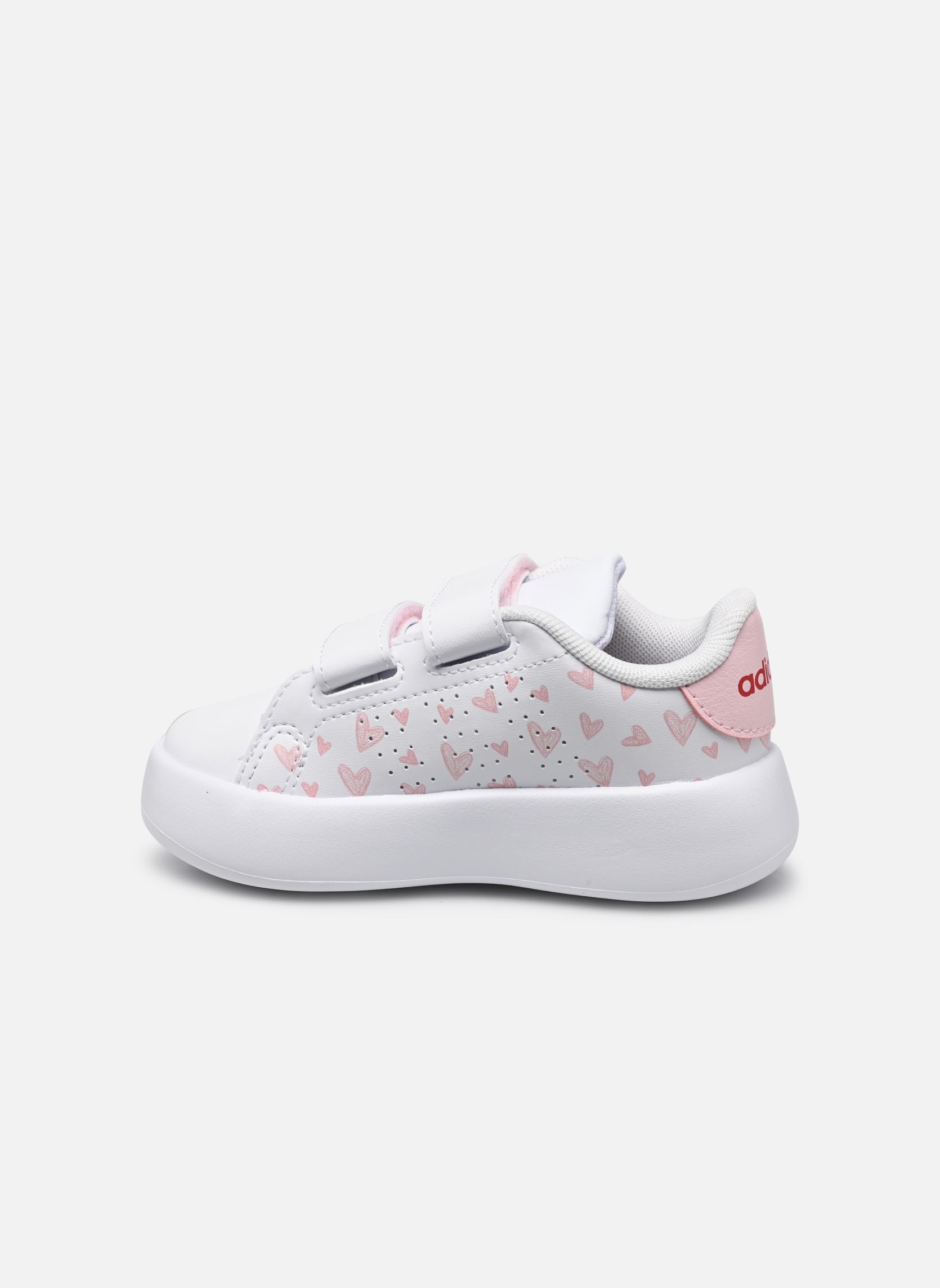 Baskets basses Advantage Cf I fille blanc adidas sportswear Baskets basses Advantage Cf I fille blanc FTWWHT/CLPINK/BETSCA