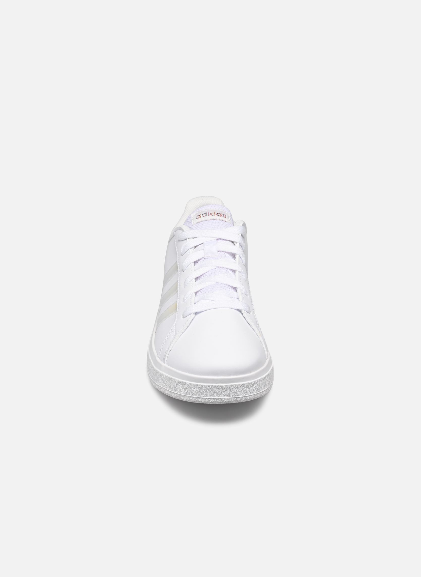 Baskets basses Grand Court 2.0 K fille blanc adidas sportswear Baskets basses Grand Court 2.0 K fille blanc FTWWHT/IRIDES/FTWWHT