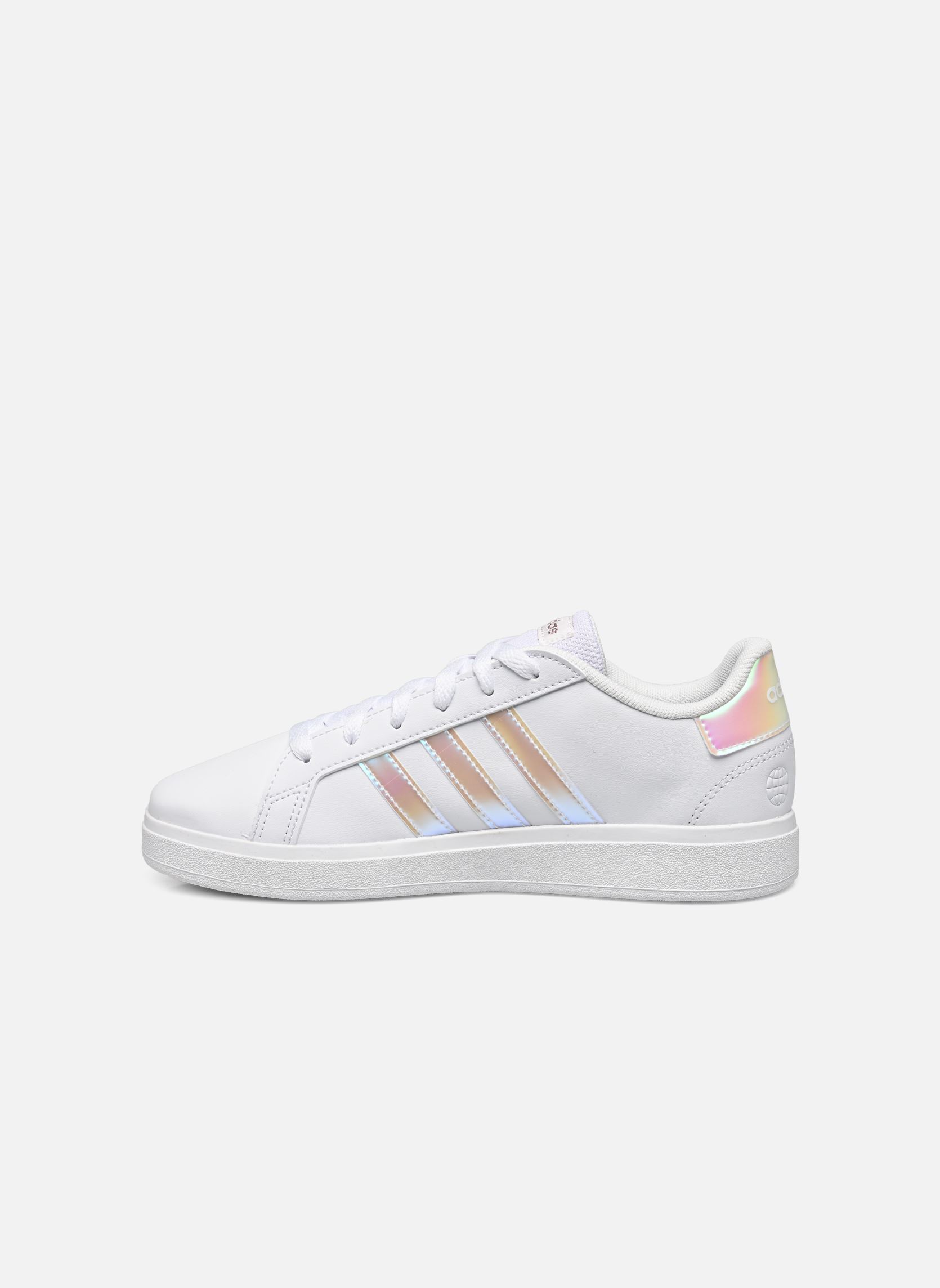 Baskets basses Grand Court 2.0 K fille blanc adidas sportswear Baskets basses Grand Court 2.0 K fille blanc FTWWHT/IRIDES/FTWWHT