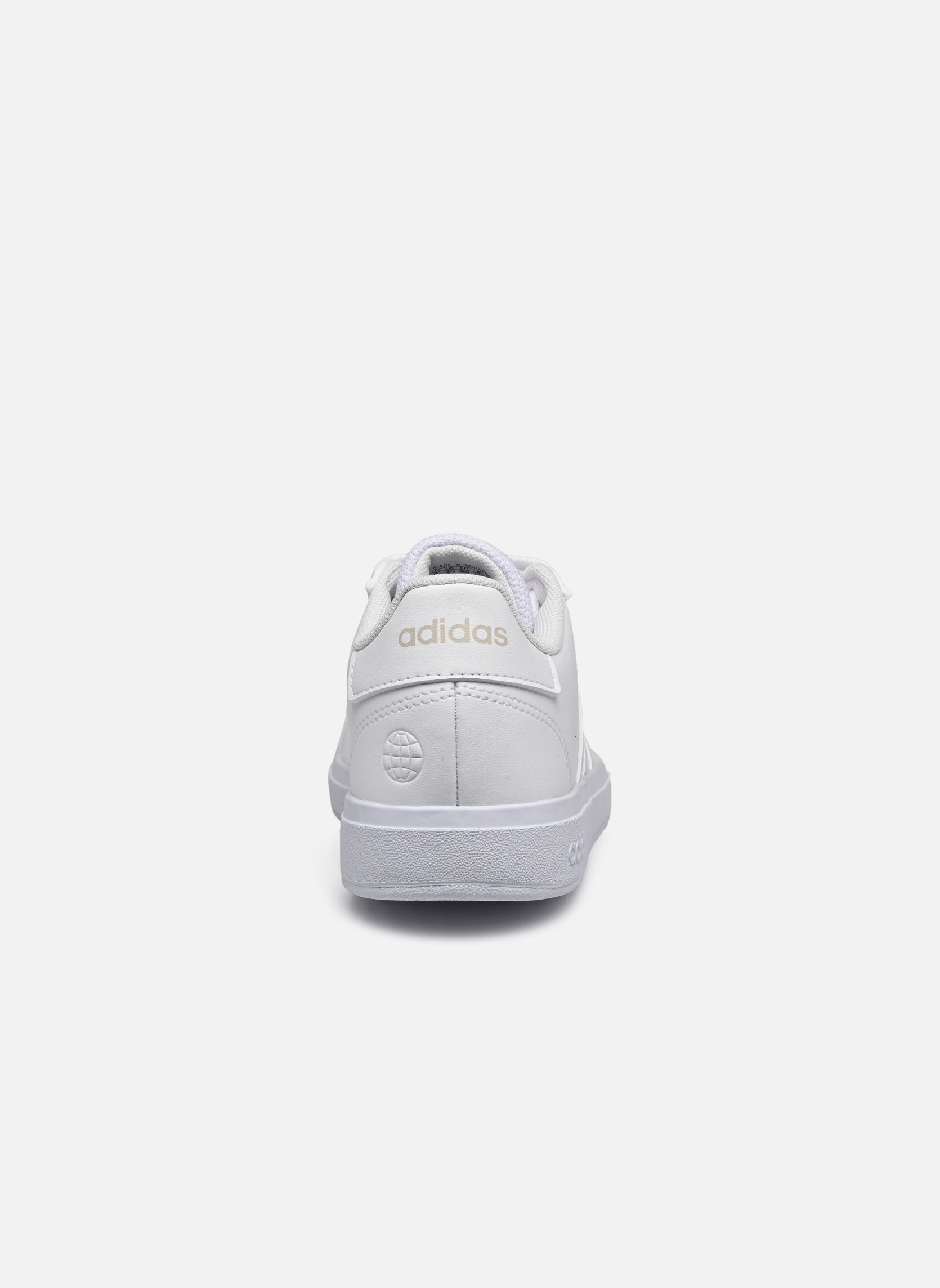 Niedrige Sneaker Grand Court 2.0 K weiß adidas sportswear Niedrige Sneaker Grand Court 2.0 K weiß FTWWHT/FTWWHT/GREONE