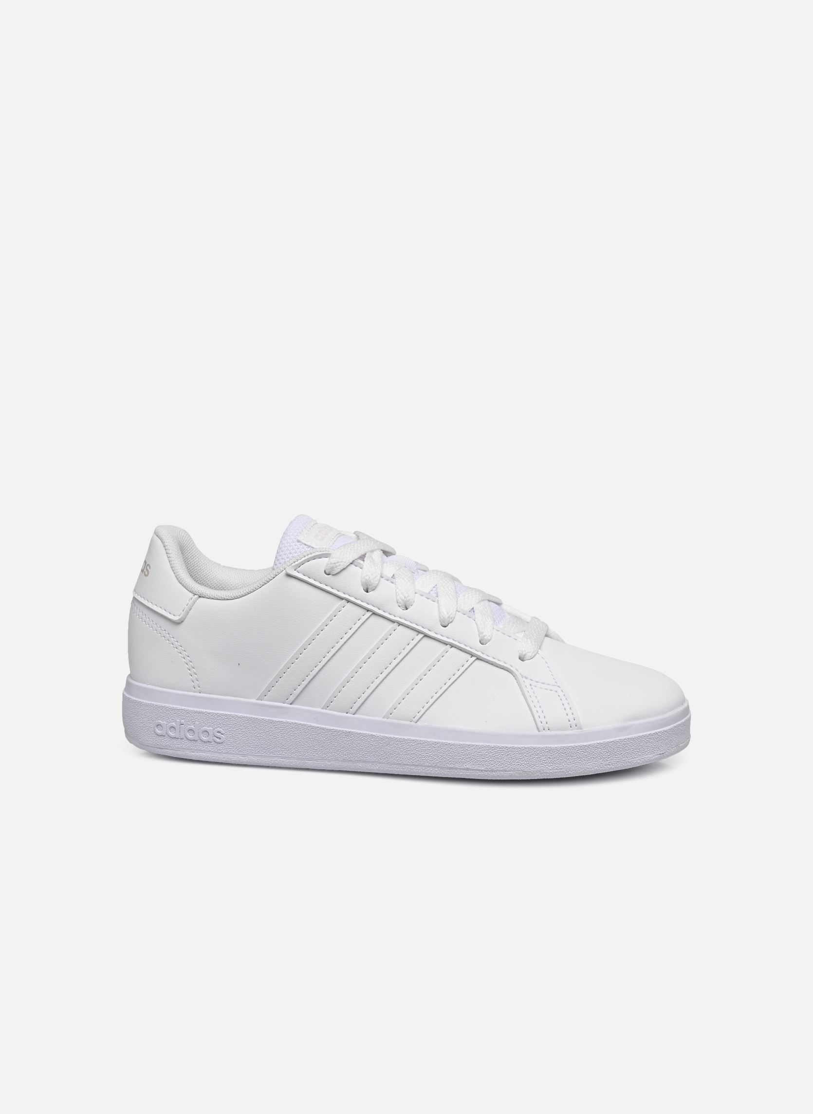 Niedrige Sneaker Grand Court 2.0 K weiß adidas sportswear Niedrige Sneaker Grand Court 2.0 K weiß FTWWHT/FTWWHT/GREONE