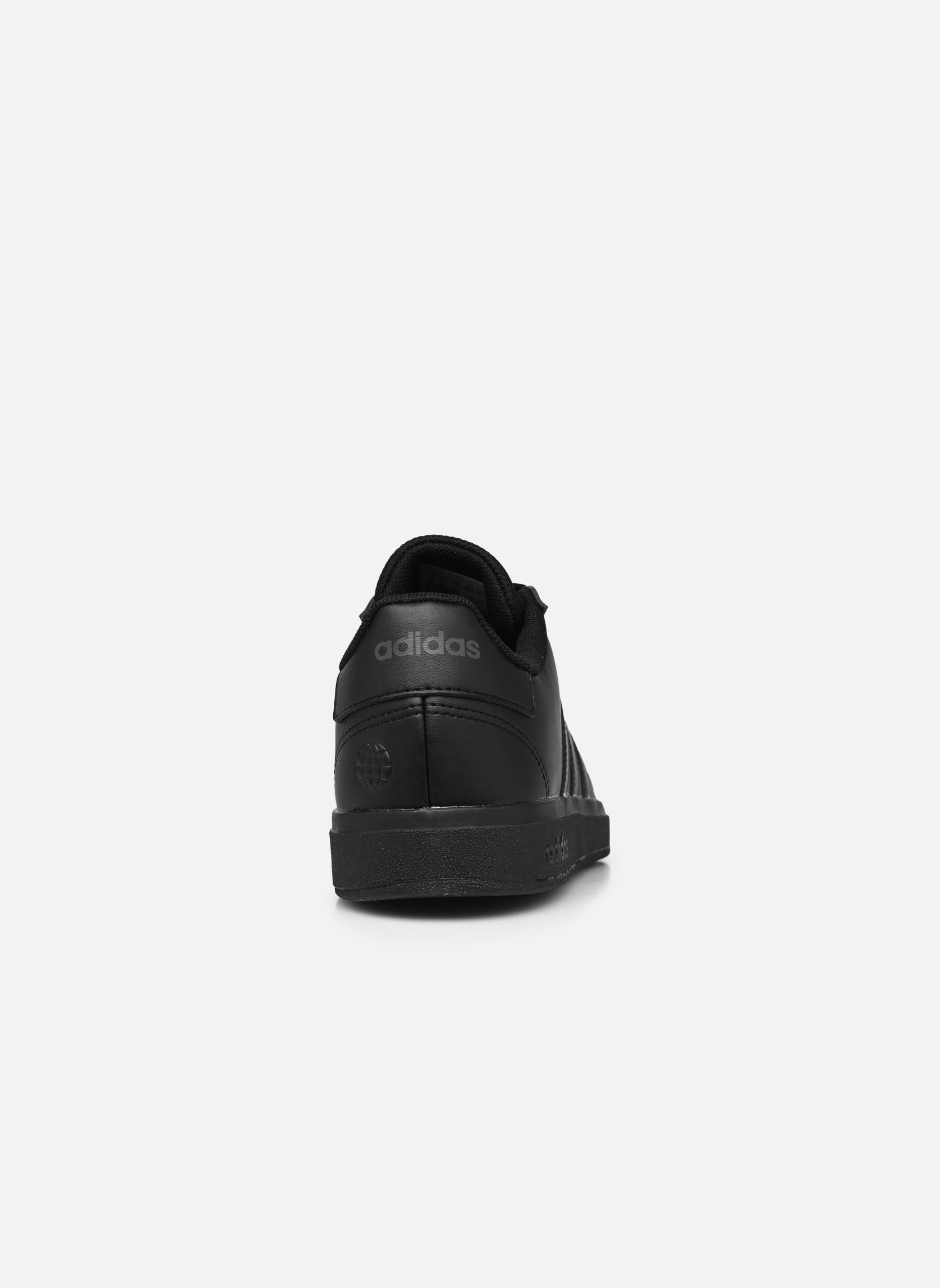Niedrige Sneaker Grand Court 2.0 K schwarz adidas sportswear Niedrige Sneaker Grand Court 2.0 K schwarz CBLACK/CBLACK/GRESIX