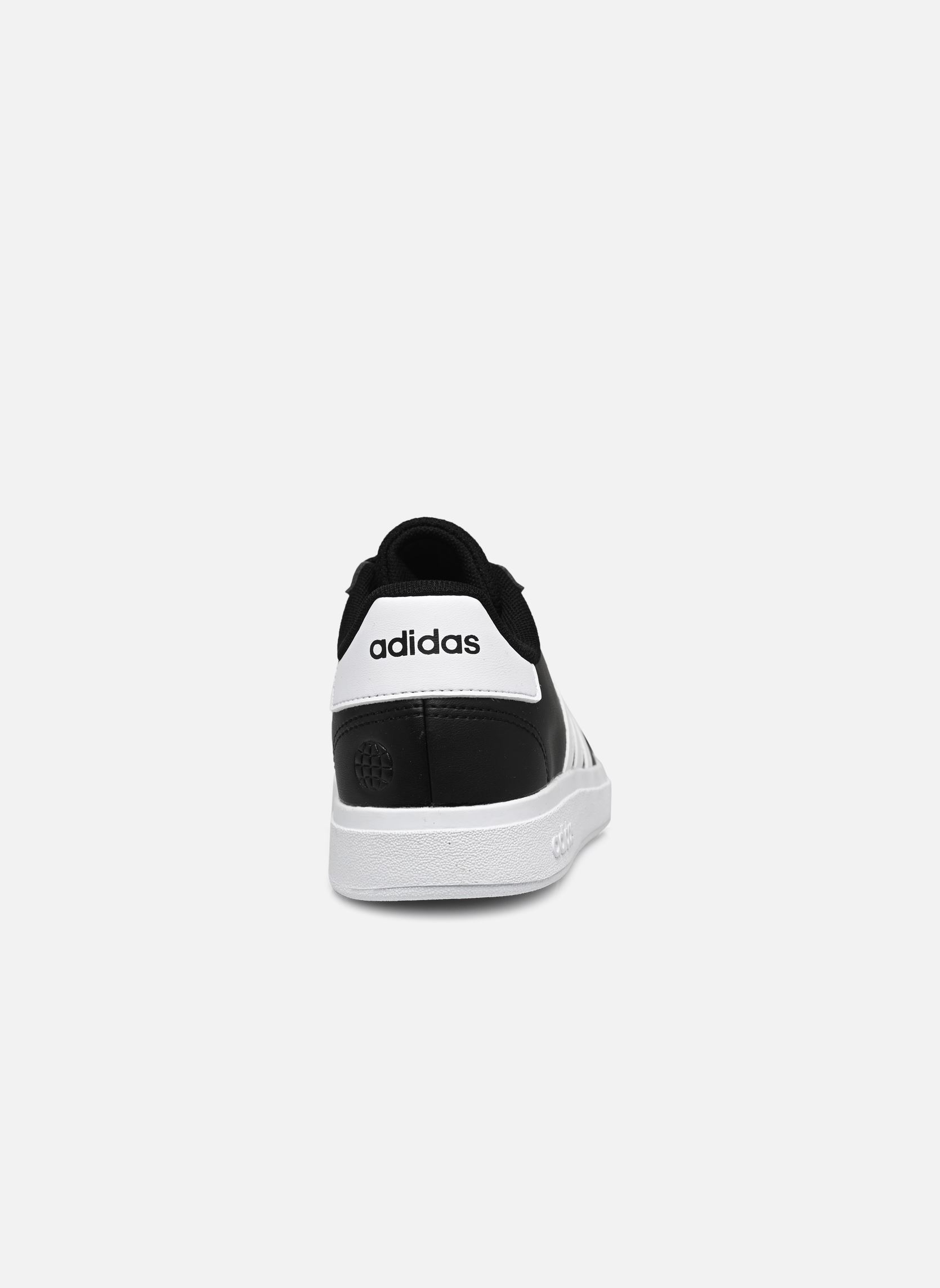 Niedrige Sneaker Grand Court 2.0 K schwarz adidas sportswear Niedrige Sneaker Grand Court 2.0 K schwarz CBLACK/FTWWHT/CBLACK