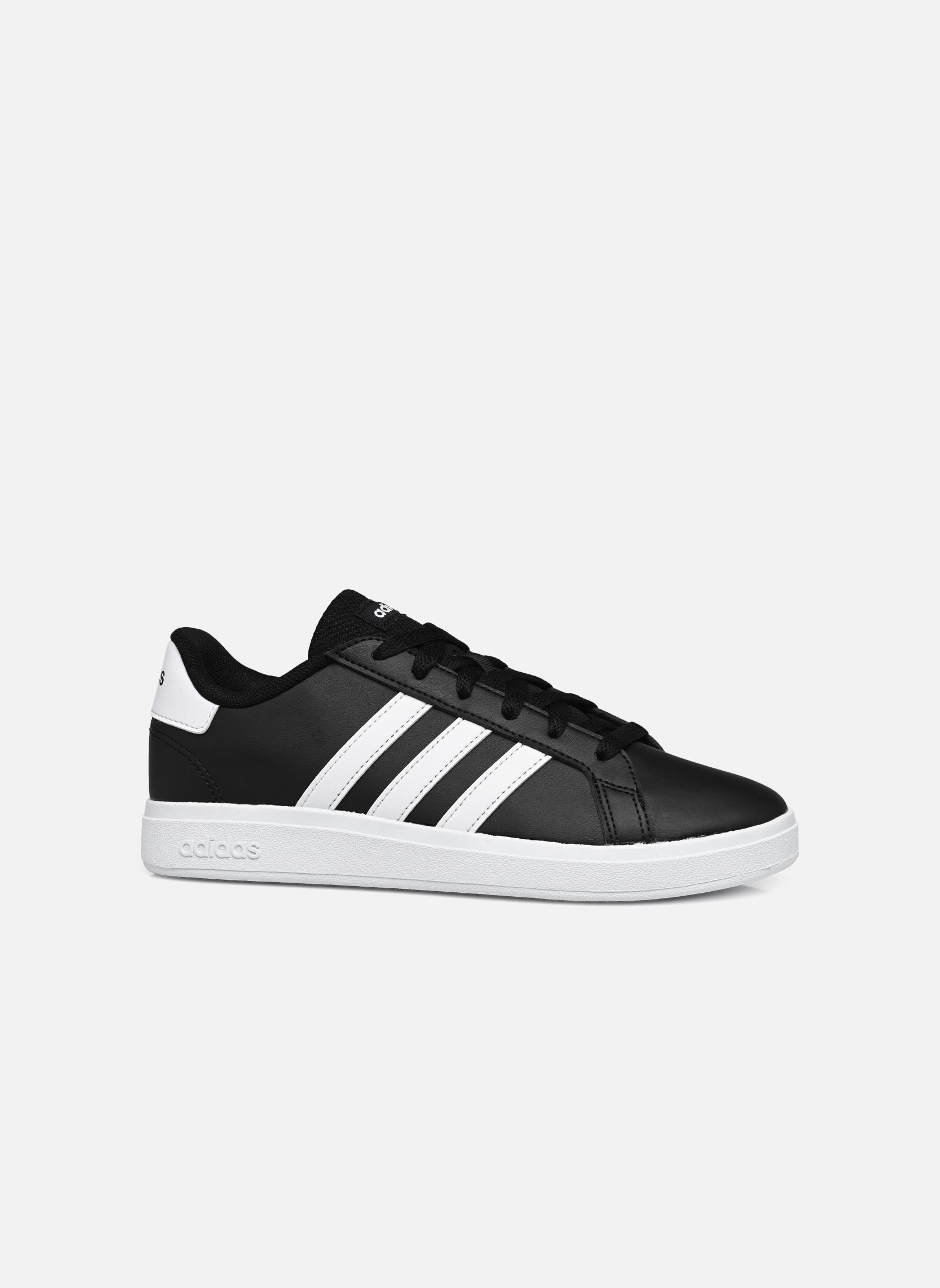 Niedrige Sneaker Grand Court 2.0 K schwarz adidas sportswear Niedrige Sneaker Grand Court 2.0 K schwarz CBLACK/FTWWHT/CBLACK