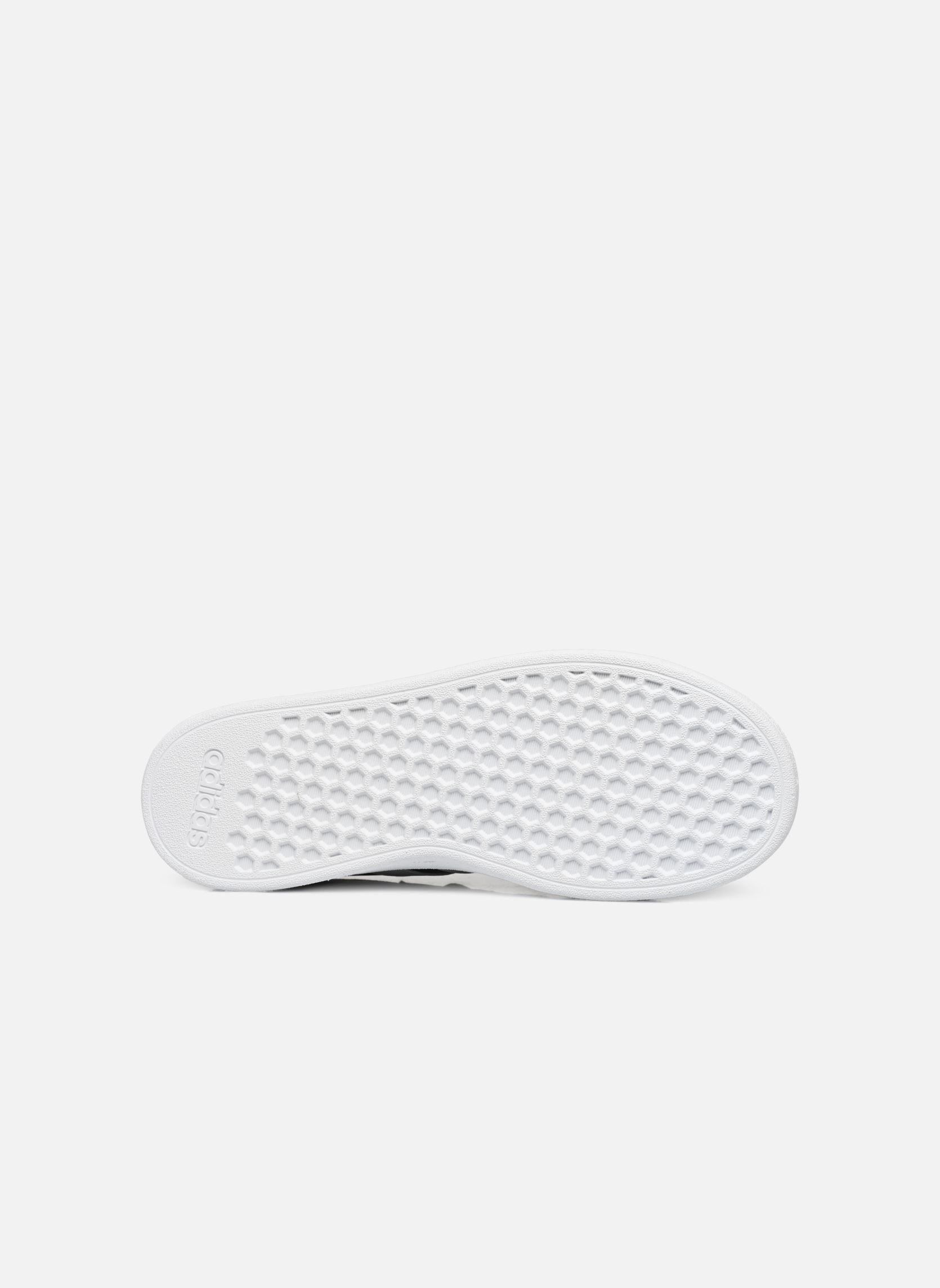 Niedrige Sneaker Grand Court 2.0 K schwarz adidas sportswear Niedrige Sneaker Grand Court 2.0 K schwarz CBLACK/FTWWHT/CBLACK