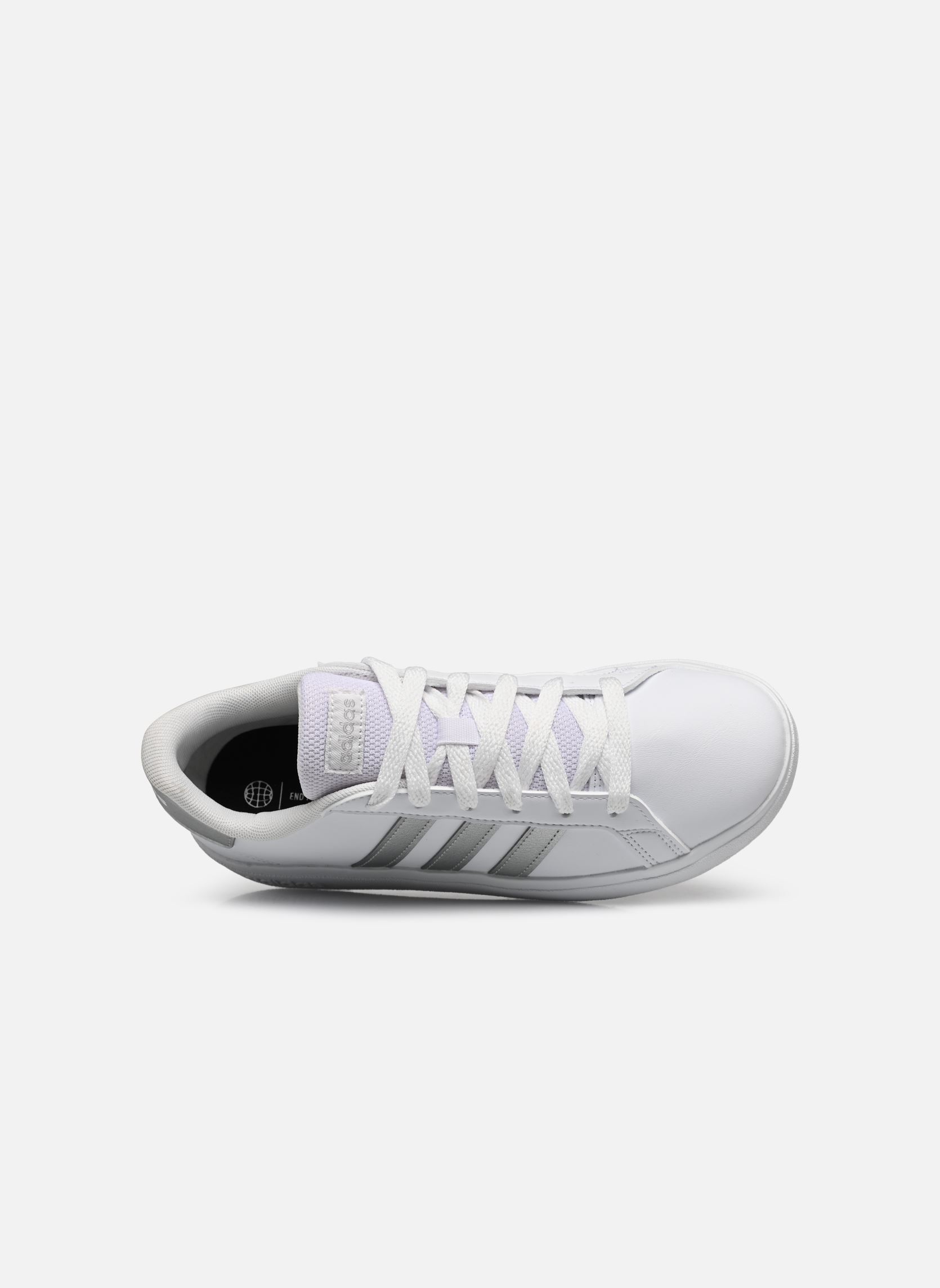 Baskets basses Grand Court 2.0 K fille blanc adidas sportswear Baskets basses Grand Court 2.0 K fille blanc FTWWHTMSILVEMSILVE