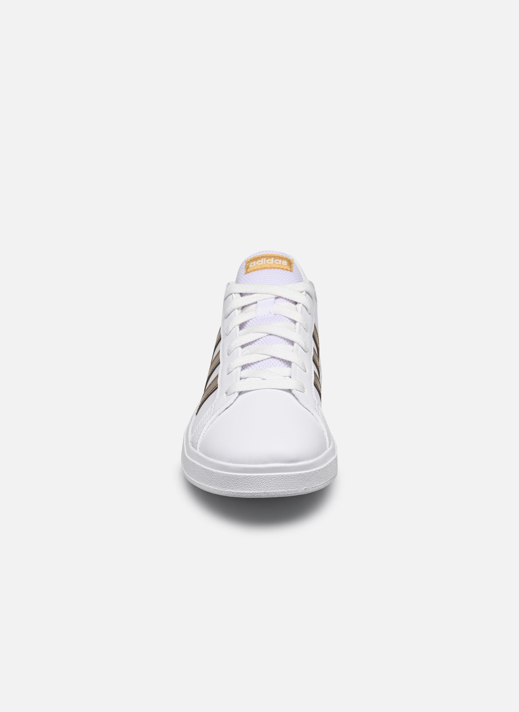 Baskets basses Grand Court 2.0 K blanc adidas sportswear Baskets basses Grand Court 2.0 K blanc Ftwwht/Ftwwht/Magold