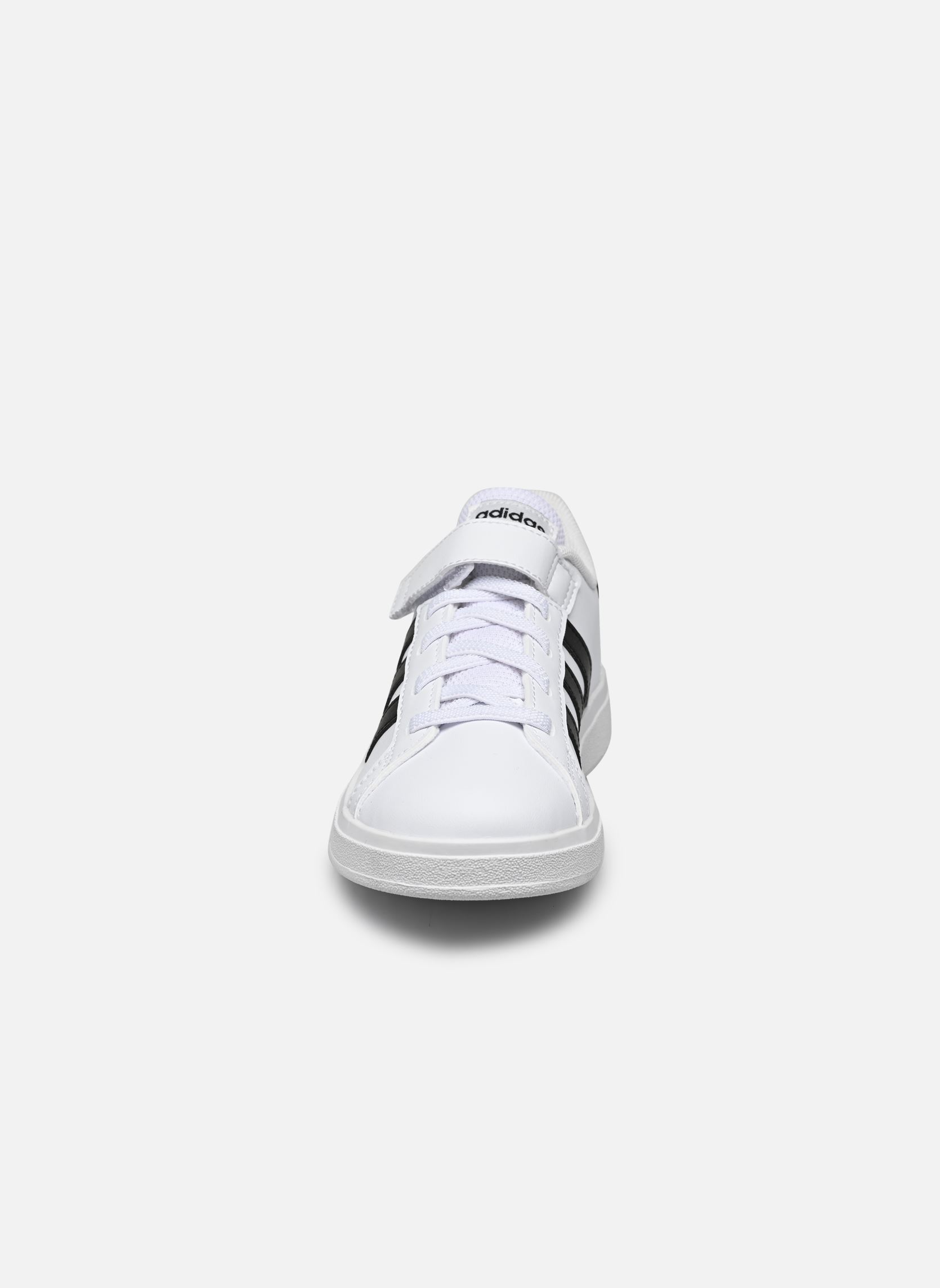 Niedrige Sneaker Grand Court 2.0 El K weiß adidas sportswear Niedrige Sneaker Grand Court 2.0 El K weiß FTWWHTCBLACKCBLACK