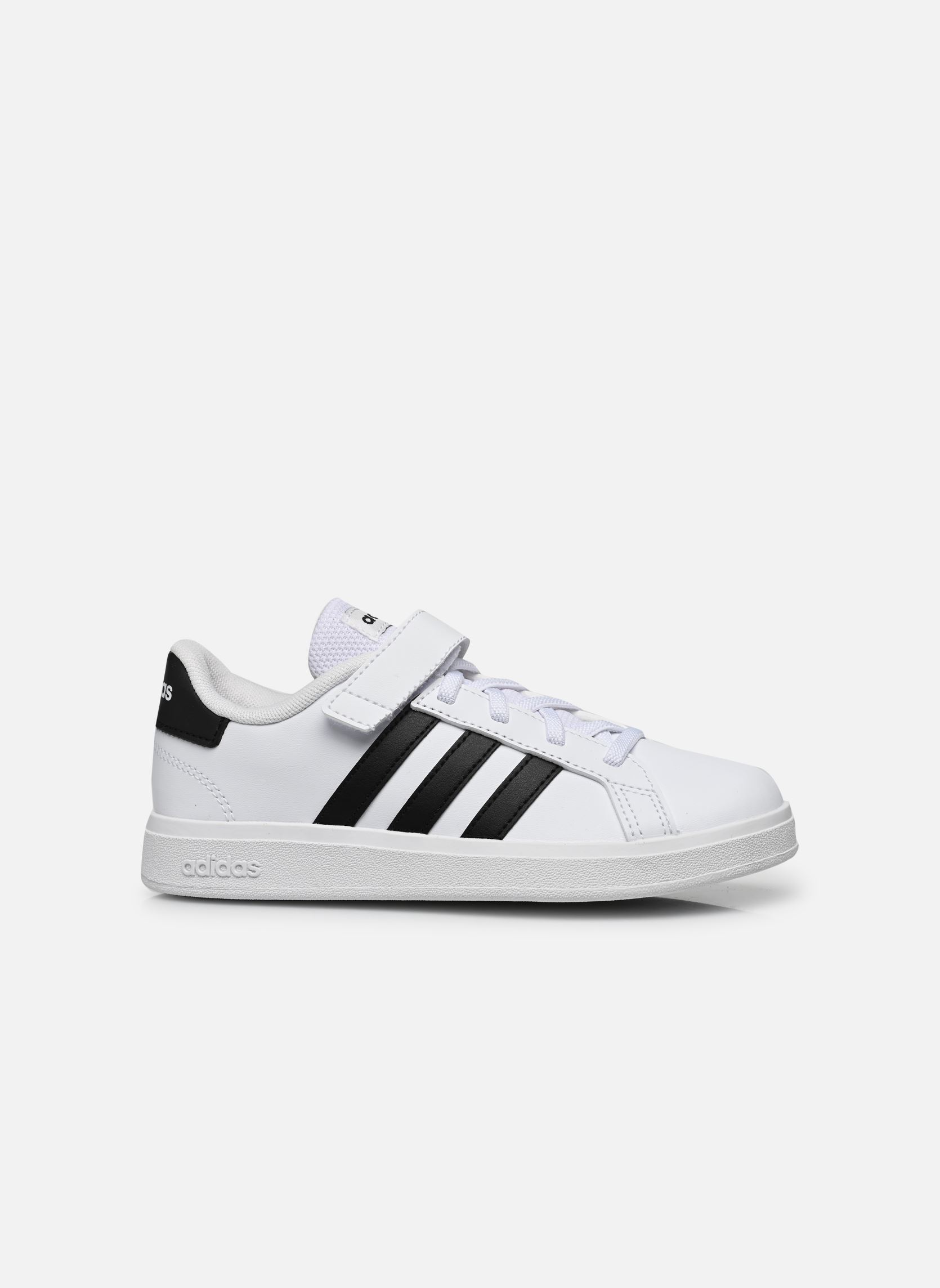 Niedrige Sneaker Grand Court 2.0 El K weiß adidas sportswear Niedrige Sneaker Grand Court 2.0 El K weiß FTWWHTCBLACKCBLACK