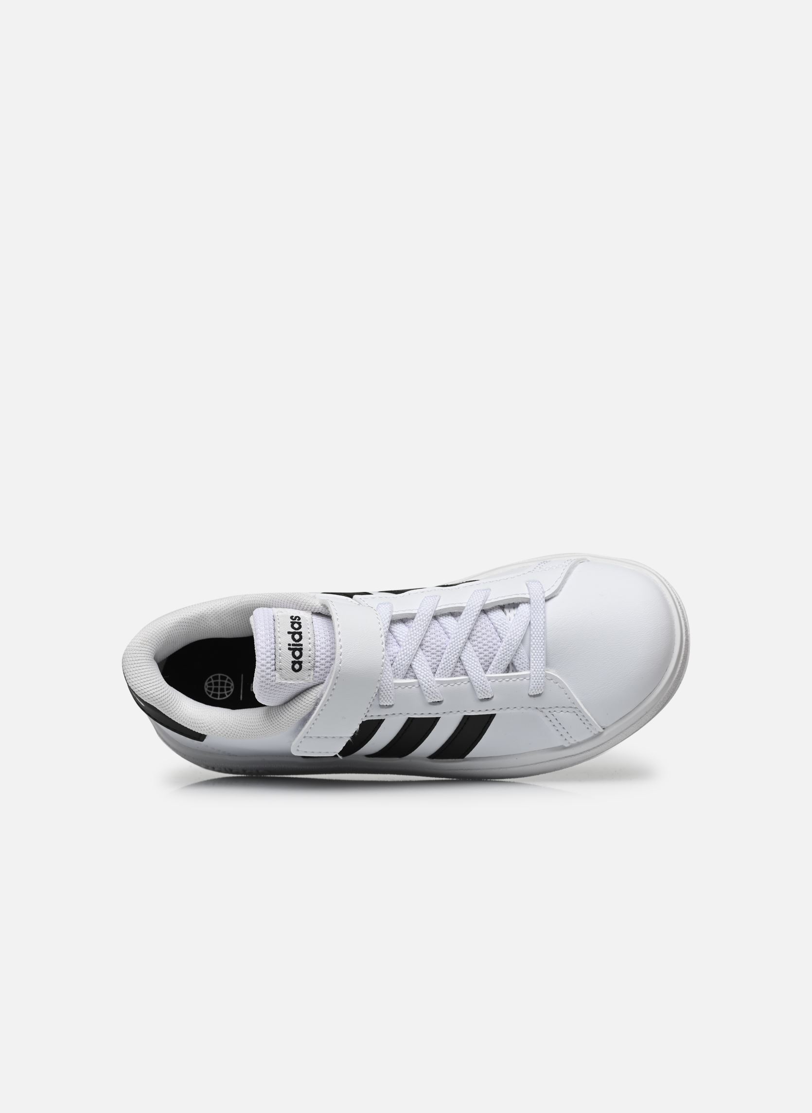Niedrige Sneaker Grand Court 2.0 El K weiß adidas sportswear Niedrige Sneaker Grand Court 2.0 El K weiß FTWWHTCBLACKCBLACK