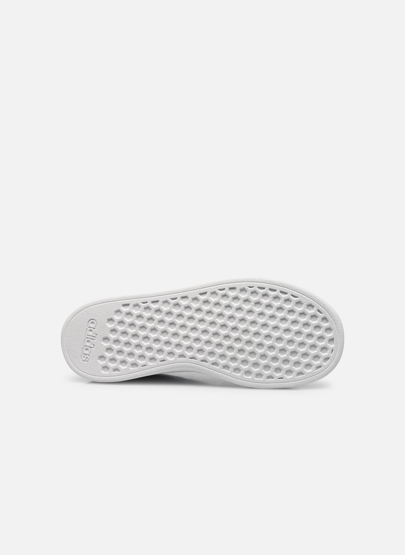 Niedrige Sneaker Grand Court 2.0 El K mädchen weiß adidas sportswear Niedrige Sneaker Grand Court 2.0 El K mädchen weiß FTWWHTIRIDESFTWWHT