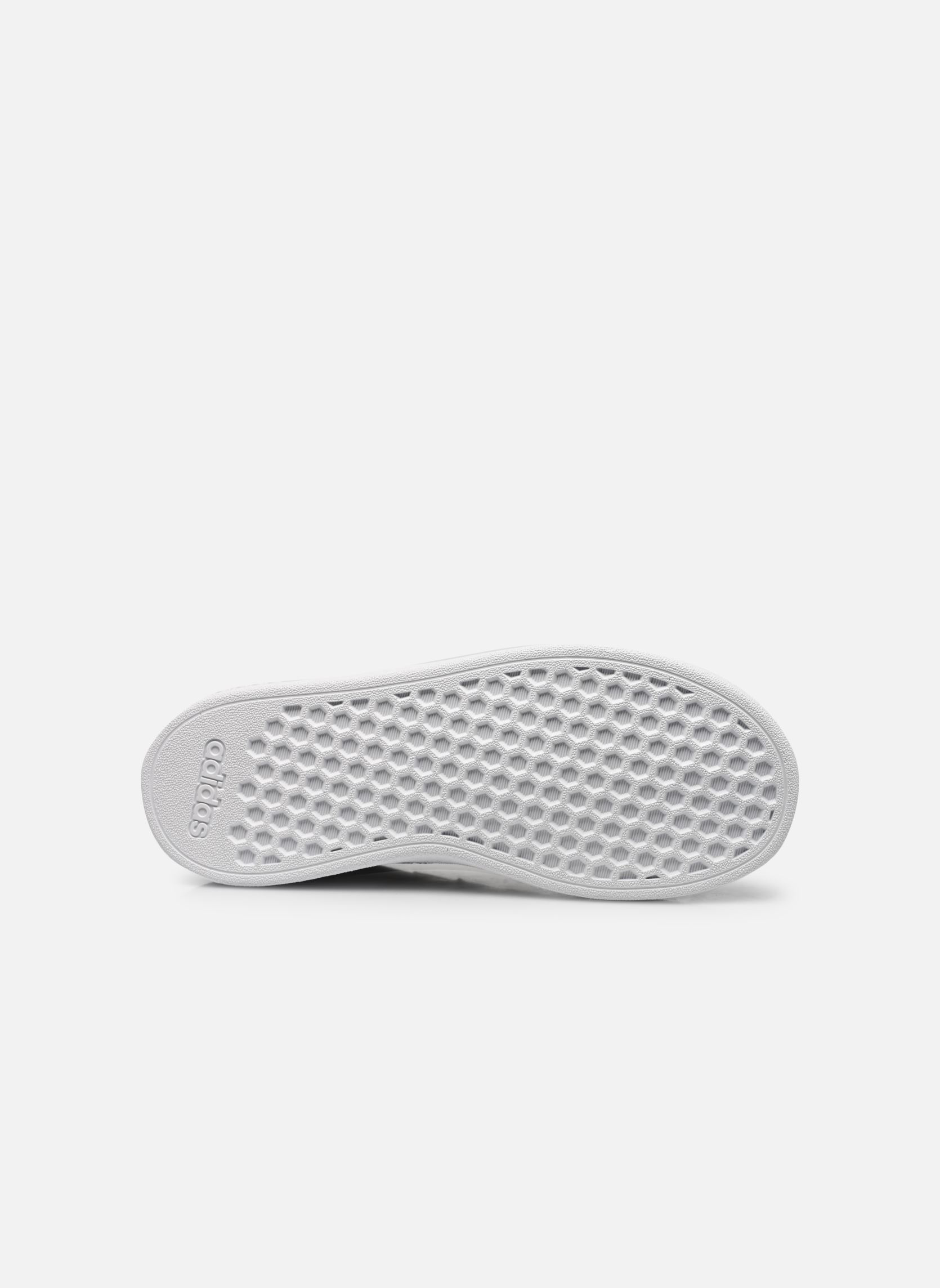 Niedrige Sneaker Grand Court 2.0 El K weiß adidas sportswear Niedrige Sneaker Grand Court 2.0 El K weiß FtwwhtFtwwhtMagold