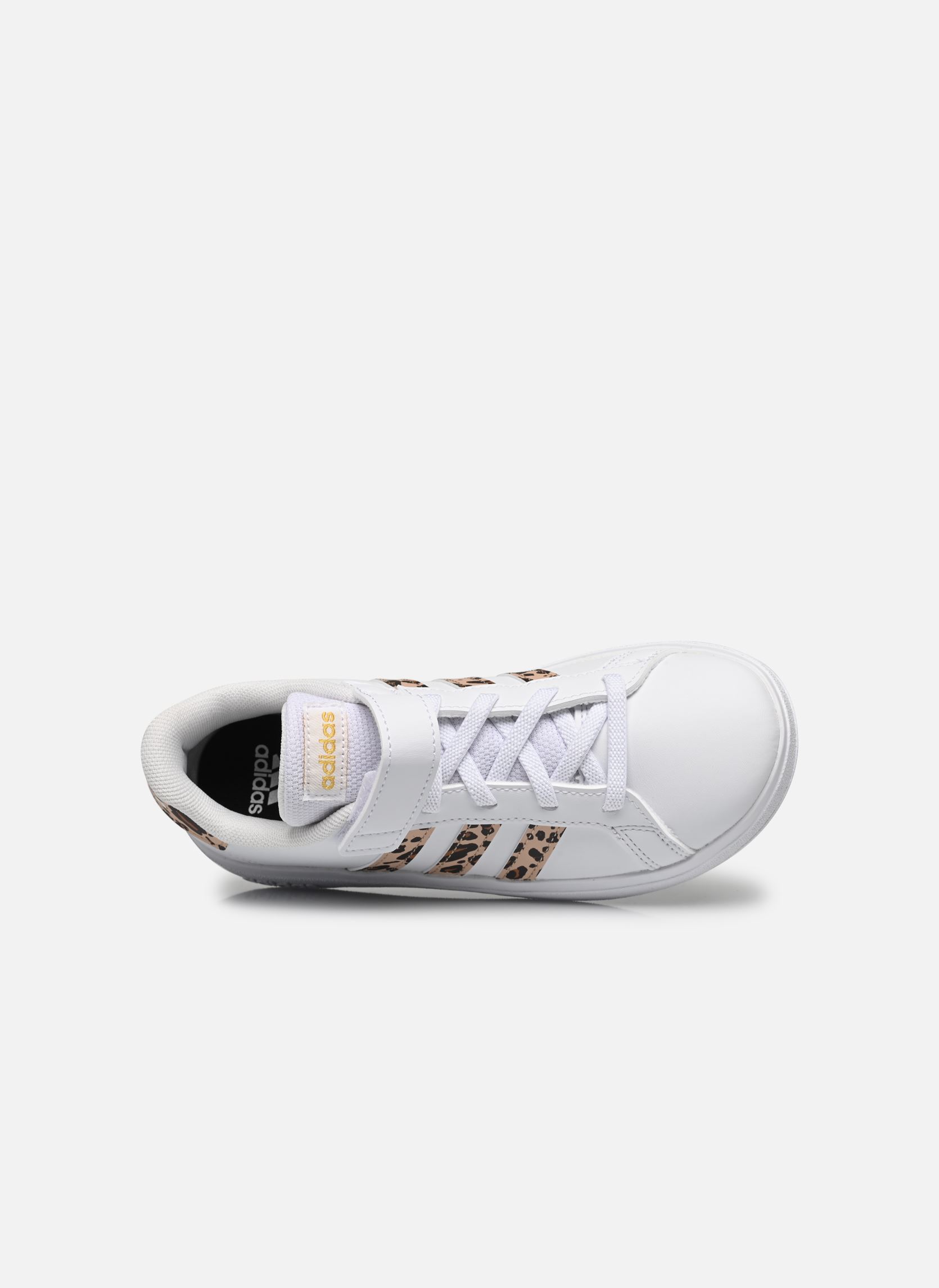 Baskets basses Grand Court 2.0 El K fille blanc adidas sportswear Baskets basses Grand Court 2.0 El K fille blanc FTWWHT/MAGBEI/MAGOLD