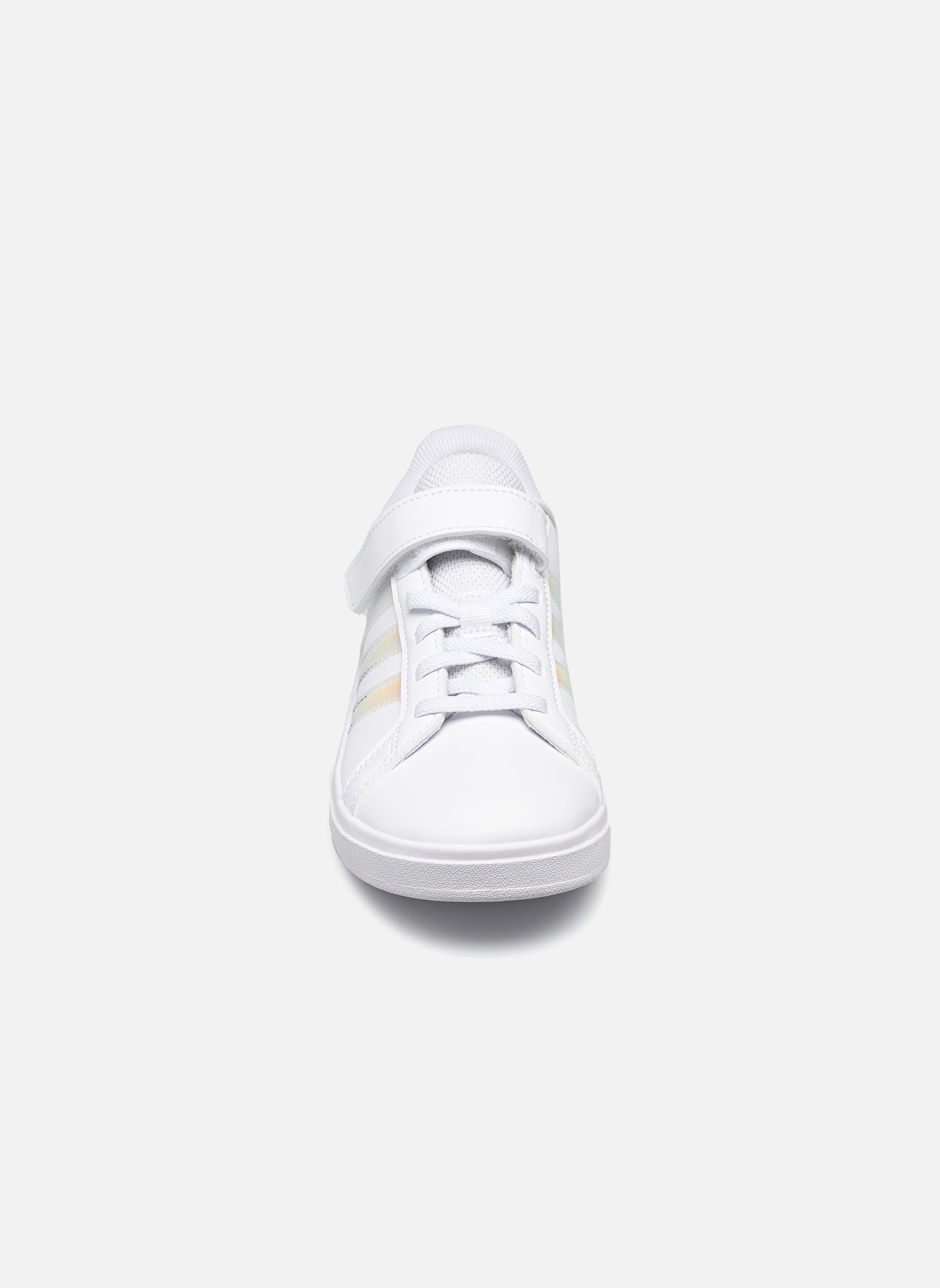 Baskets basses Grand Court 2.0 El K blanc adidas sportswear Baskets basses Grand Court 2.0 El K blanc Ftwwht/Irides/Ftwwht