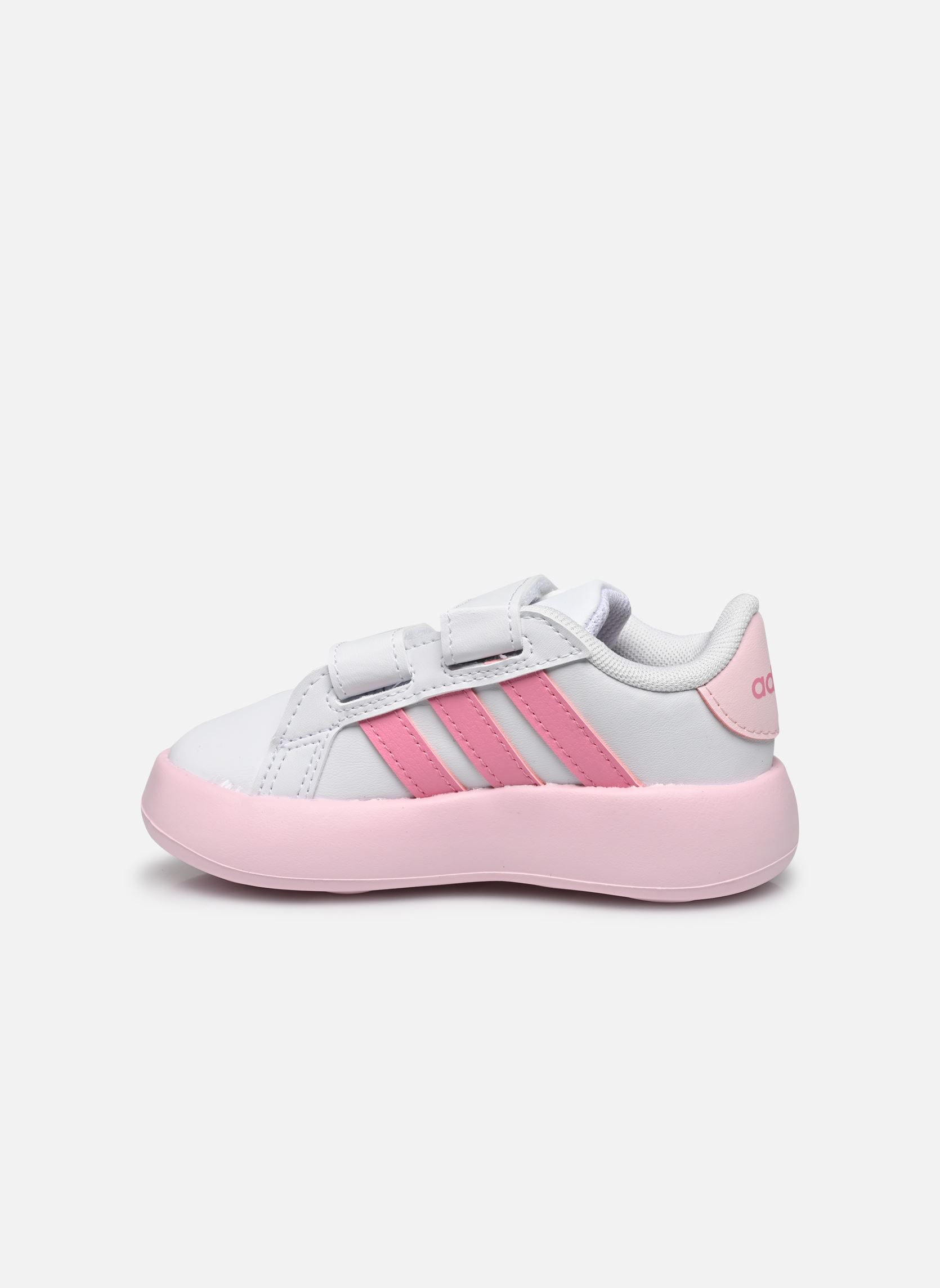 Baskets basses Grand Court 2.0 Cf I fille blanc adidas sportswear Baskets basses Grand Court 2.0 Cf I fille blanc FTWWHT/BLIPNK/CLPINK