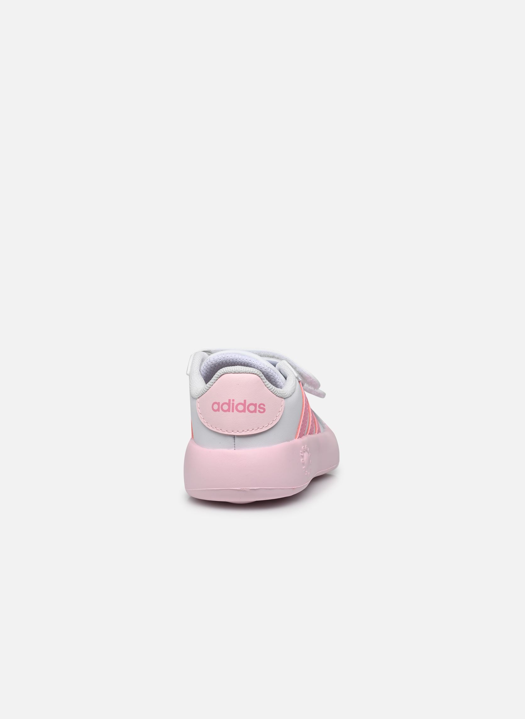 Baskets basses Grand Court 2.0 Cf I fille blanc adidas sportswear Baskets basses Grand Court 2.0 Cf I fille blanc FTWWHT/BLIPNK/CLPINK