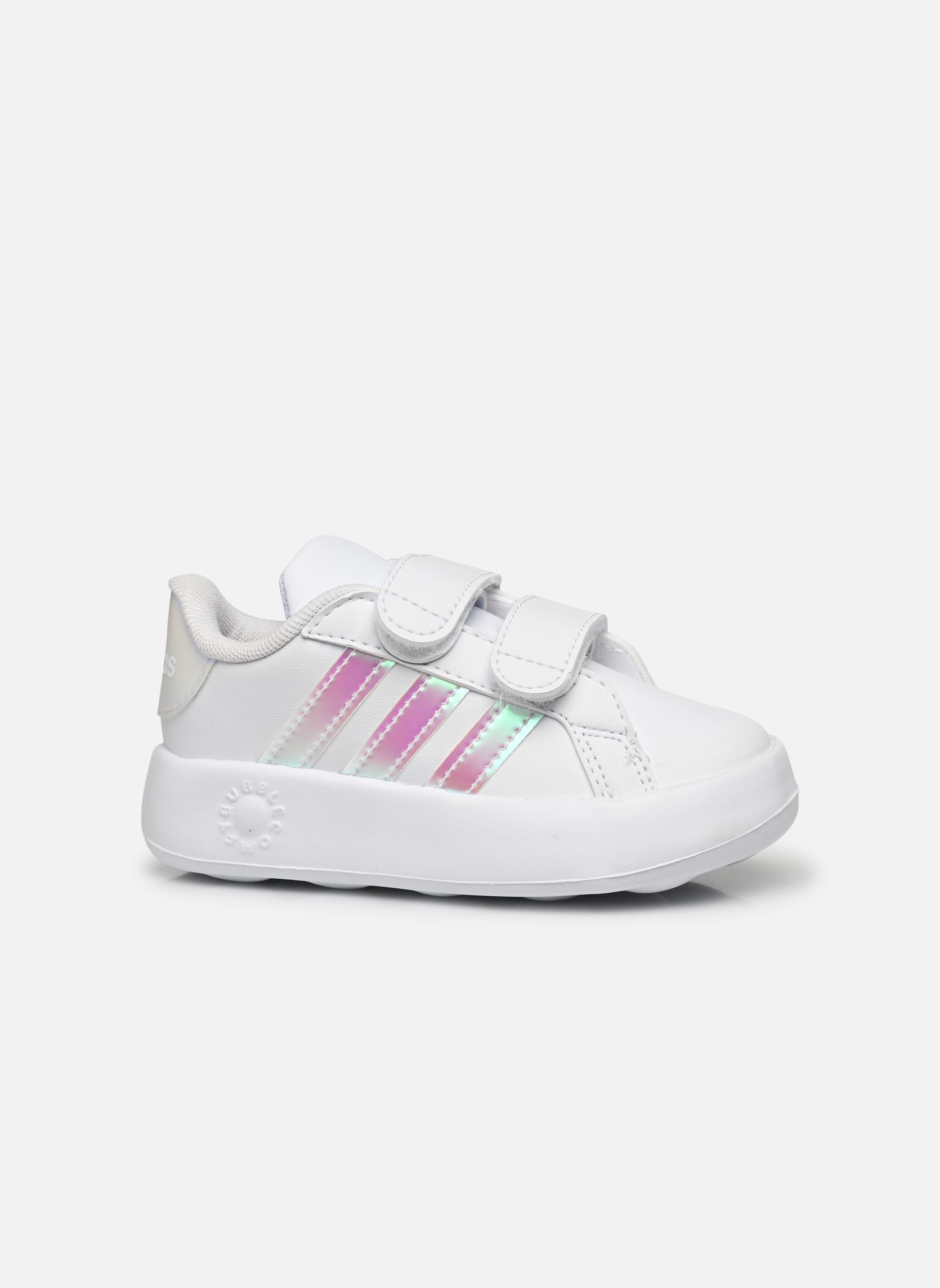 Niedrige Sneaker Grand Court 2.0 Cf I mädchen weiß adidas sportswear Niedrige Sneaker Grand Court 2.0 Cf I mädchen weiß FTWWHT/IRIDES/GRETWO
