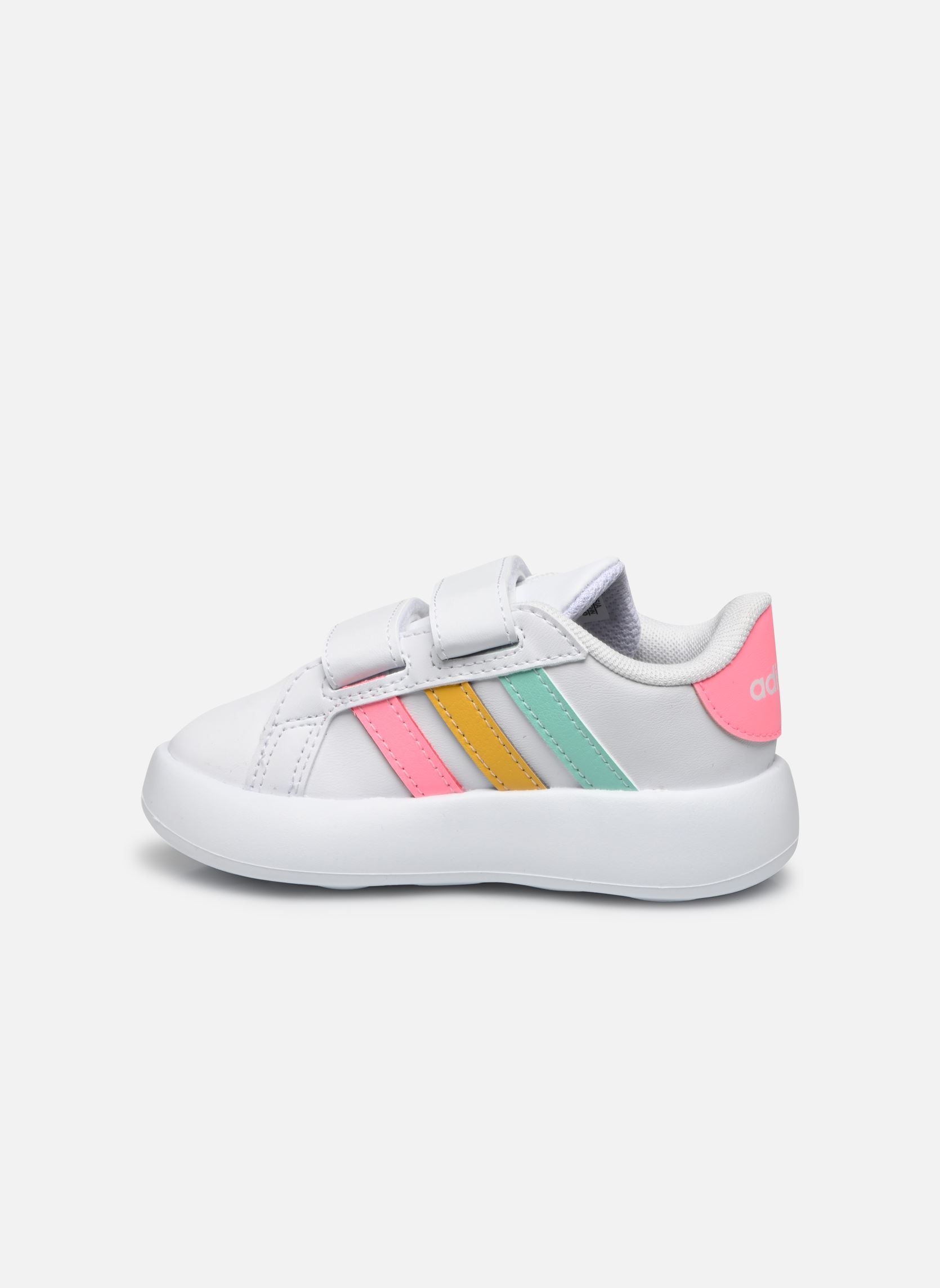Niedrige Sneaker Grand Court 2.0 Cf I mädchen weiß adidas sportswear Niedrige Sneaker Grand Court 2.0 Cf I mädchen weiß Ftwwht/Pulmin/eampk