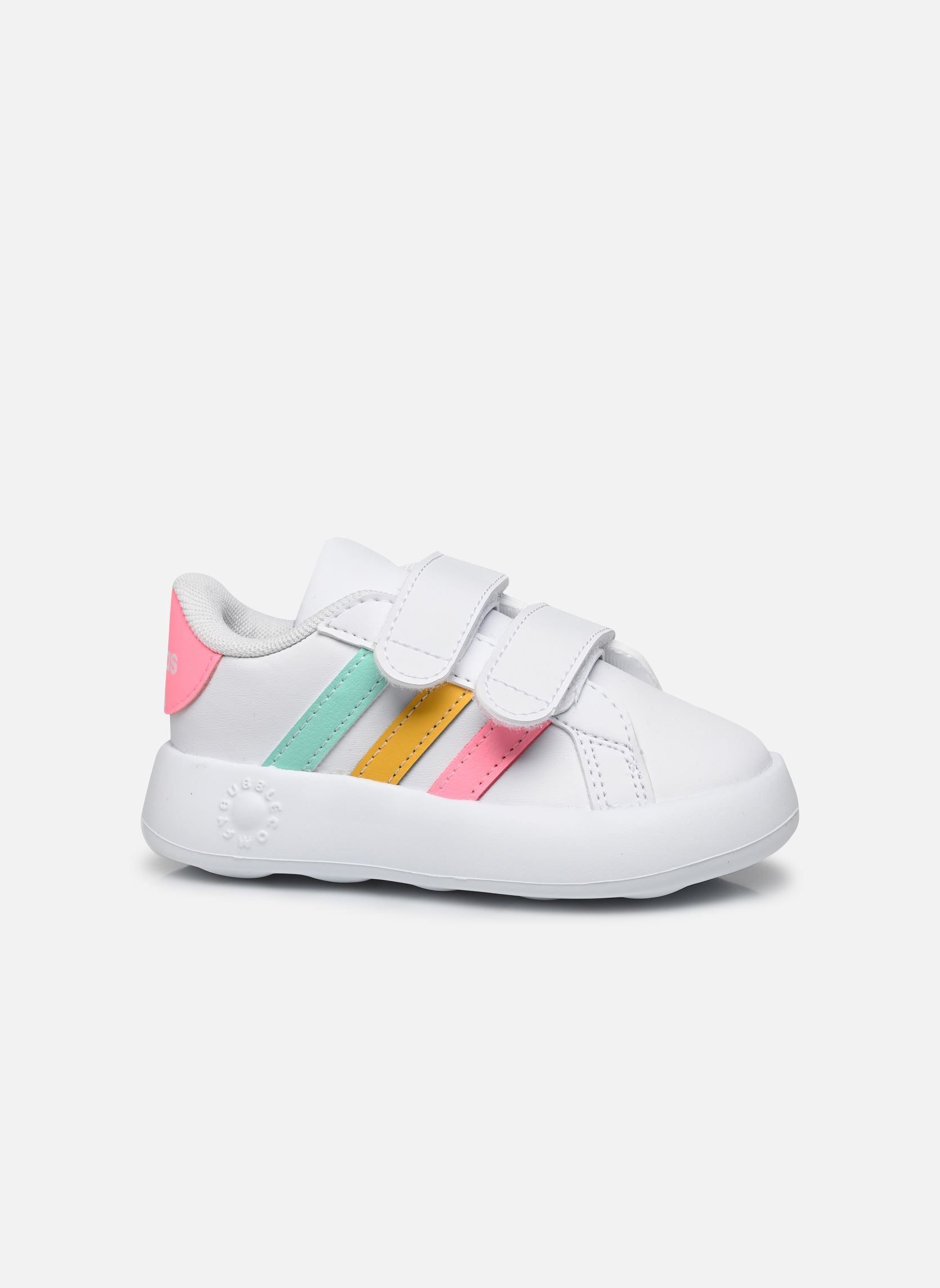 Niedrige Sneaker Grand Court 2.0 Cf I mädchen weiß adidas sportswear Niedrige Sneaker Grand Court 2.0 Cf I mädchen weiß Ftwwht/Pulmin/eampk
