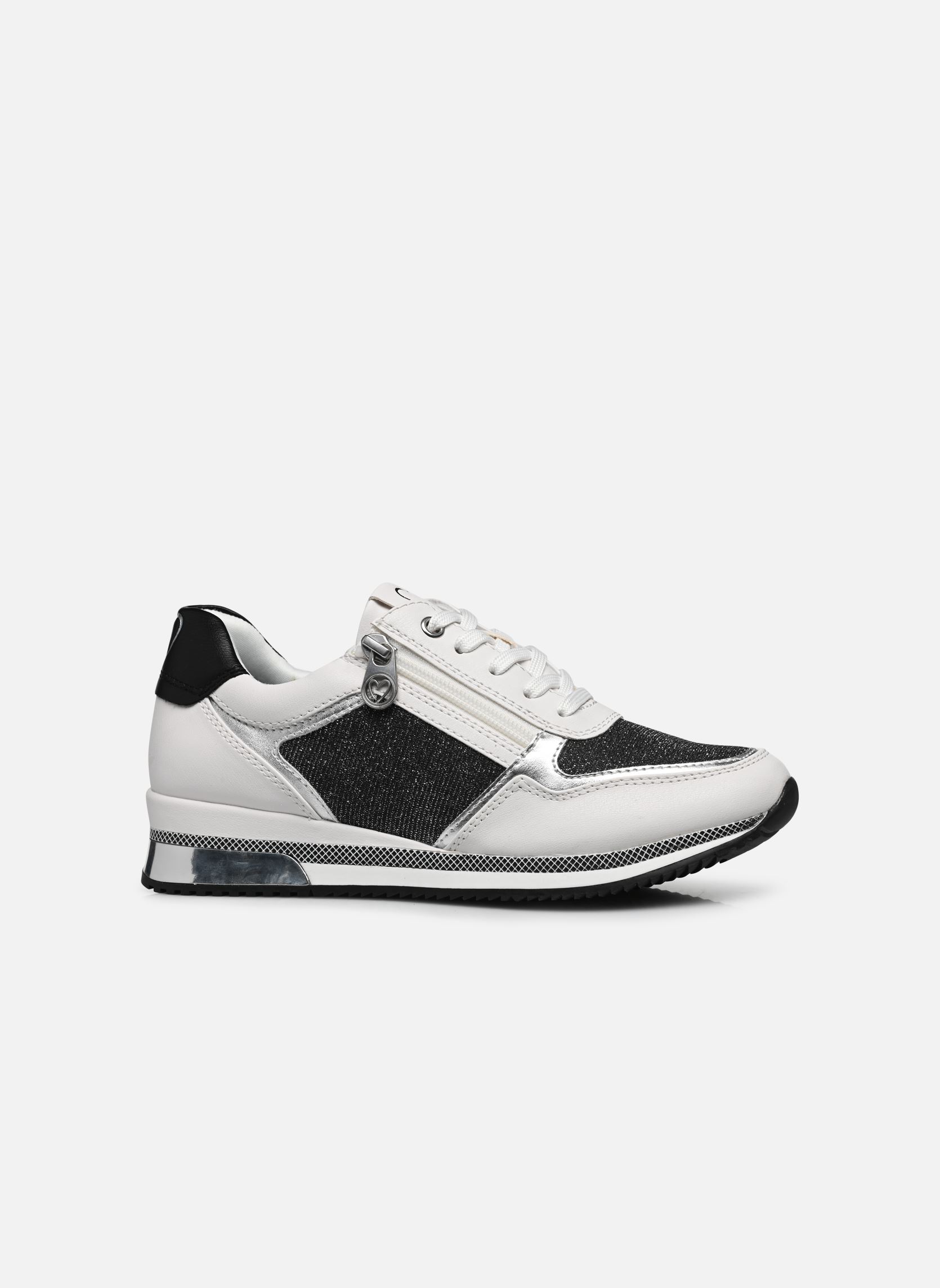 Baskets basses 2-2-23713-20 197 femme blanc Marco Tozzi Baskets basses 2-2-23713-20 197 femme blanc WHITE COMB
