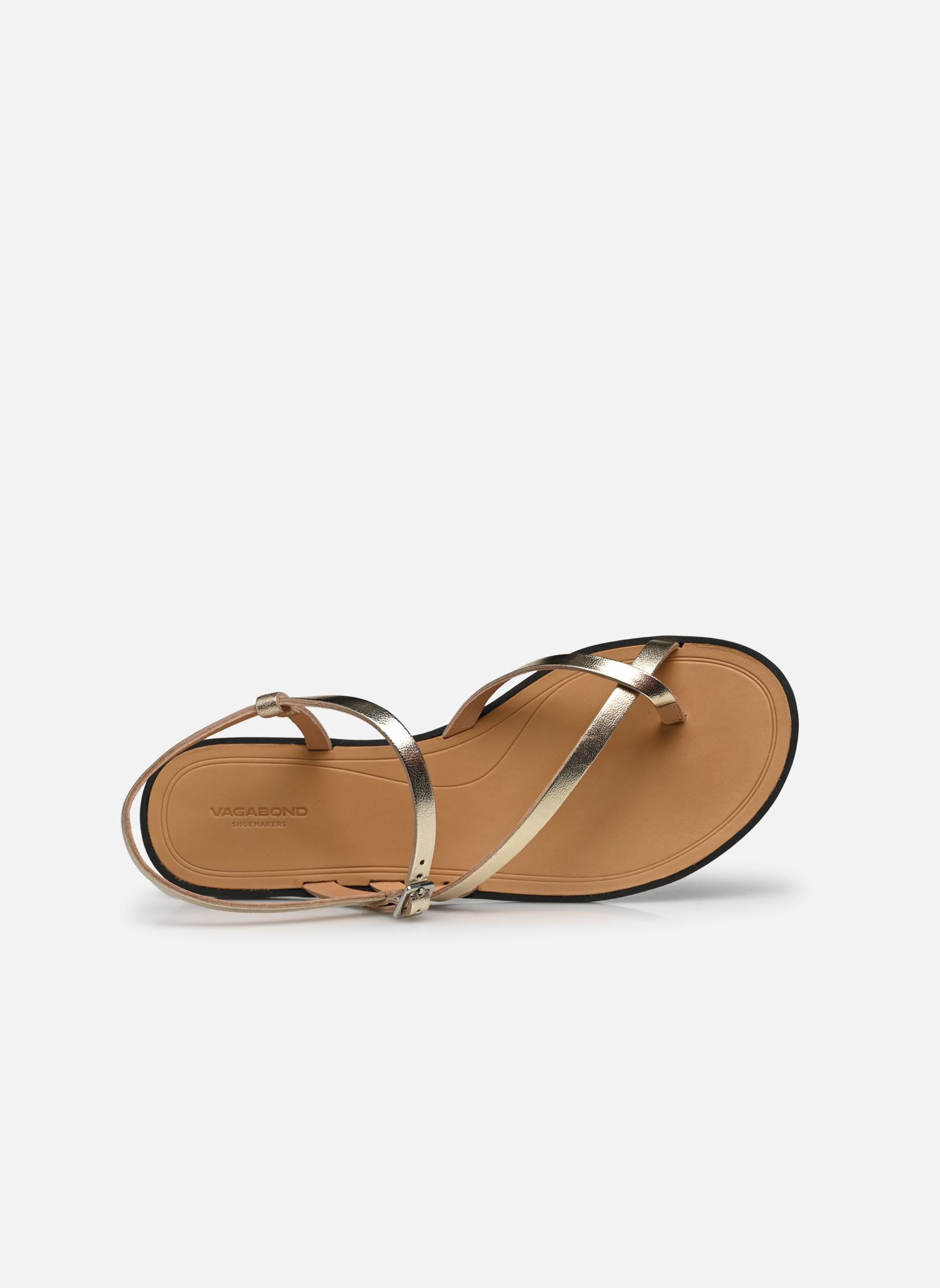 Sandalen Tia 2.0 5531-483 dames goud en brons Vagabond Shoemakers Sandalen Tia 2.0 5531-483 dames goud en brons GOLD