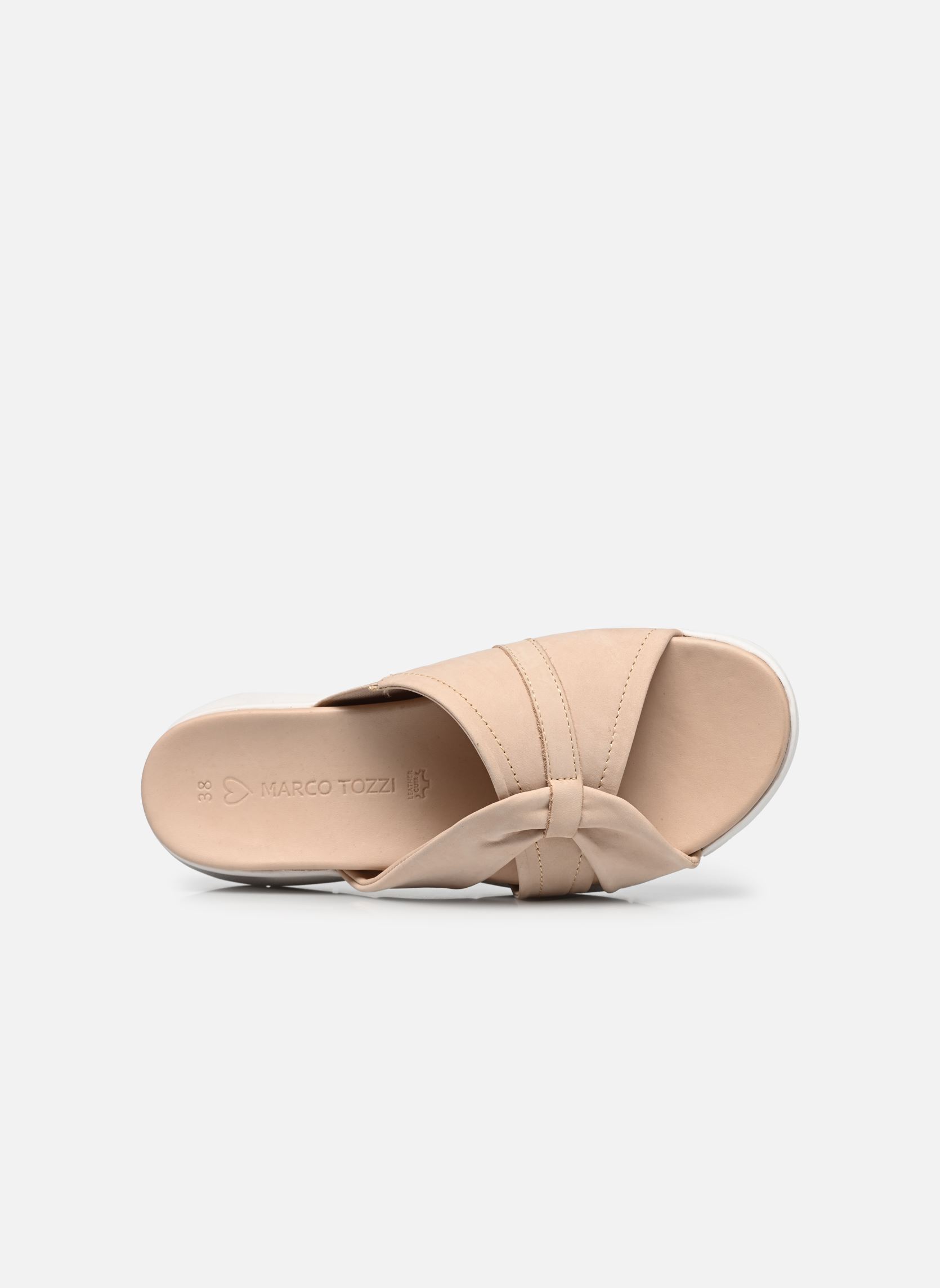 Pantoletten 2-2-27213-20 403 damen beige Marco Tozzi Pantoletten 2-2-27213-20 403 damen beige CREAM