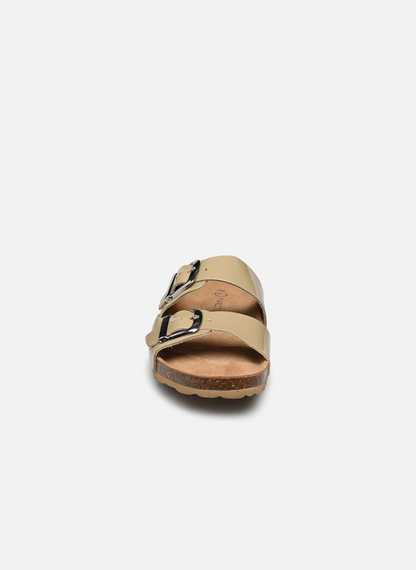 Pantoletten 2-2-27405-20 293 damen beige Marco Tozzi Pantoletten 2-2-27405-20 293 damen beige PEBBLE PATENT